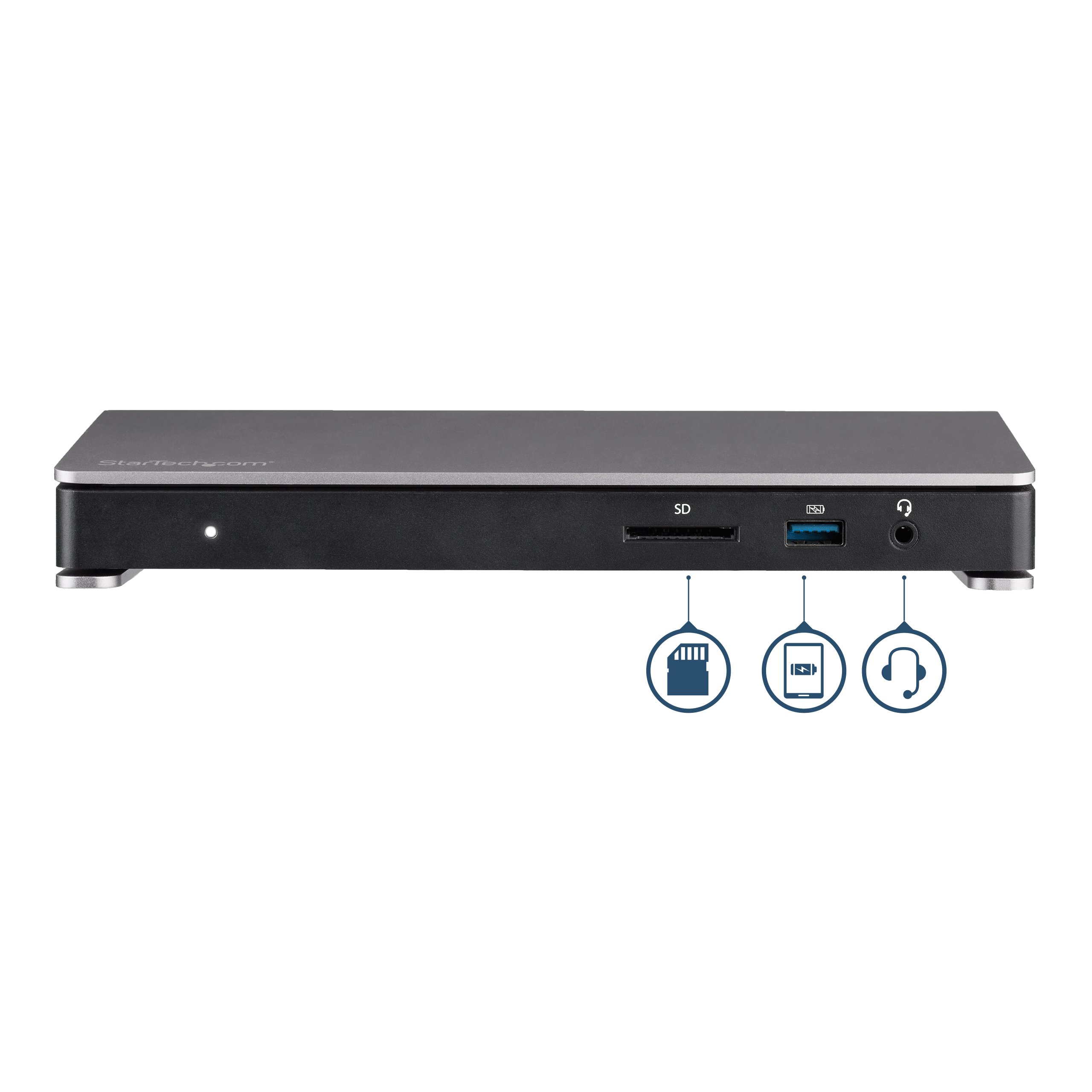 startech-com-station-d-accueil-thunderbolt-3-double-4k-60hz-85w-sd-usb-c image 3