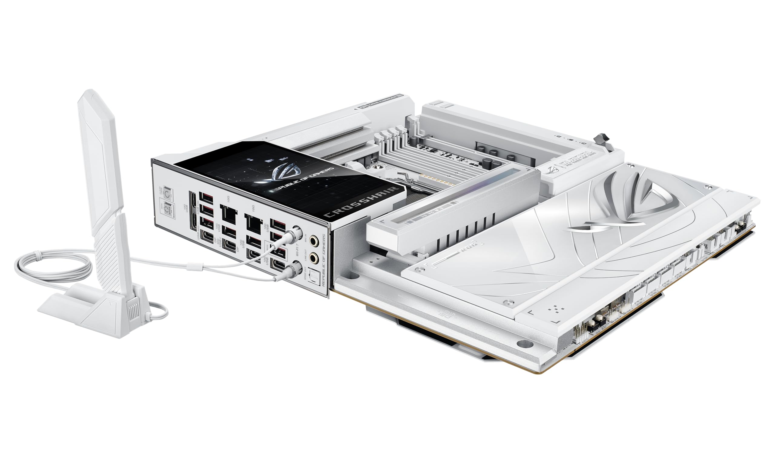 asus-rog-crosshair-x870e-glacial-carte-m-re-am5-e-atx-ddr5-wifi-7 image 6