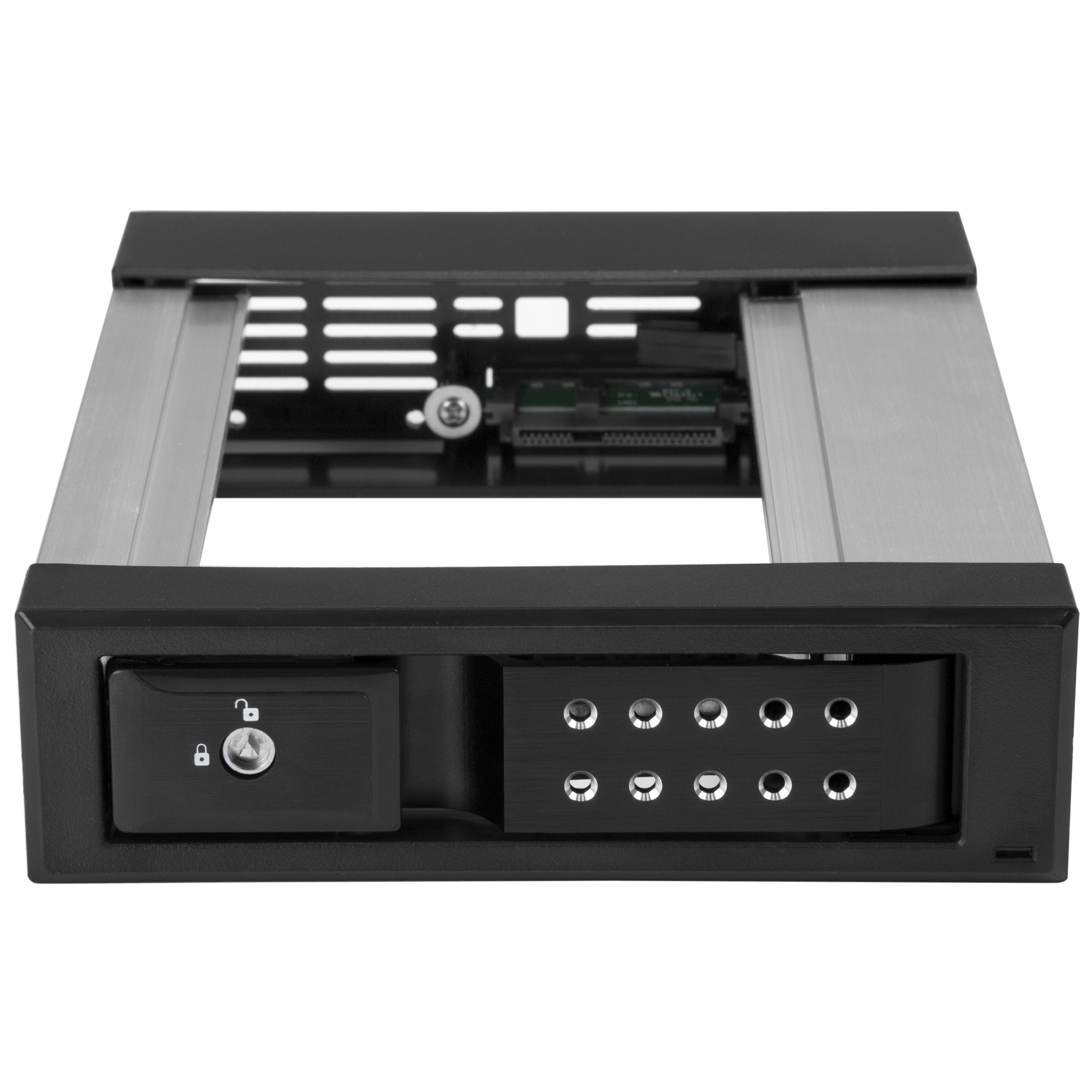 startech-com-hsb1satsasba-baie-3-5-sas-sata-sans-tiroir-aluminium-5-25 image 2
