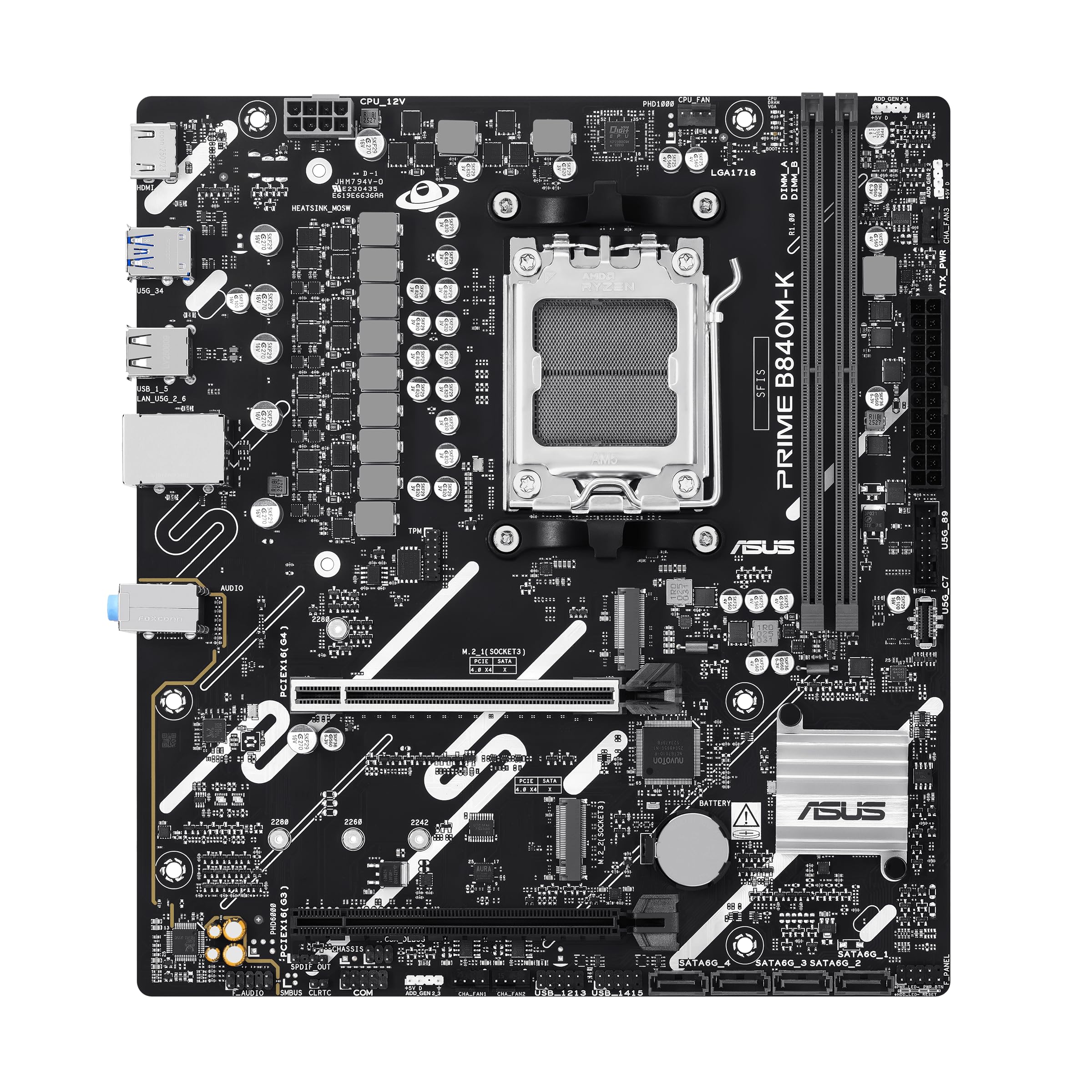 asus-rog-prime-b840m-k-carte-m-re-micro-atx-am5-ddr5 image 1