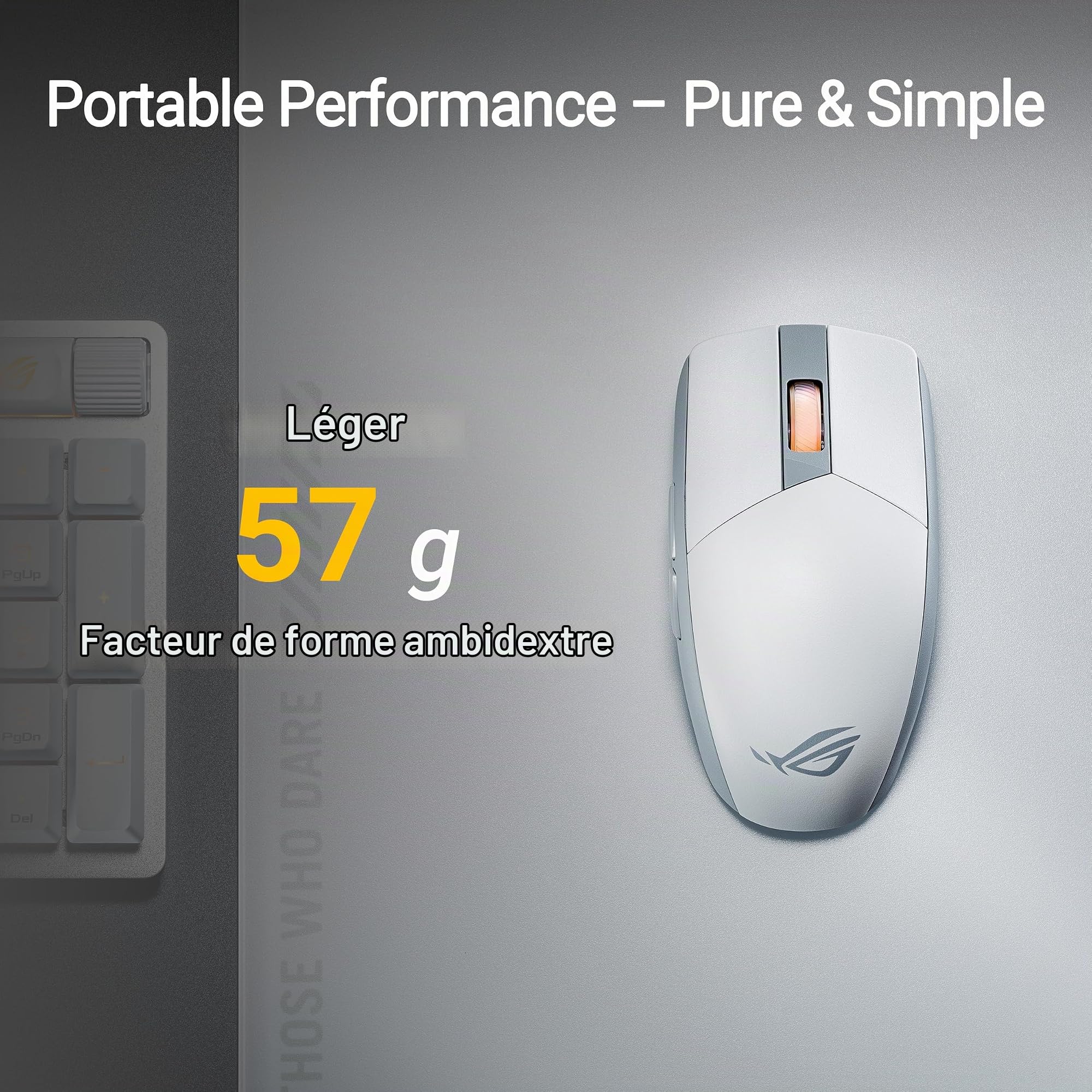 asus-rog-strix-impact-iii-wireless-white-souris-gaming-57g-36000-dpi image 2