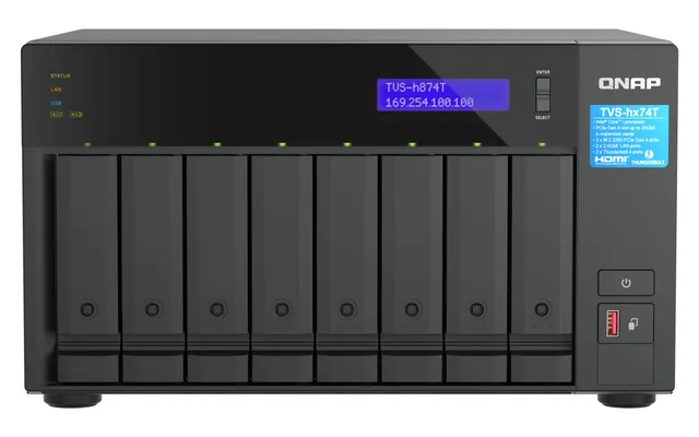 qnap-tvs-h874t-i9-64g-nas-8-baies-i9-16c-64go image 1