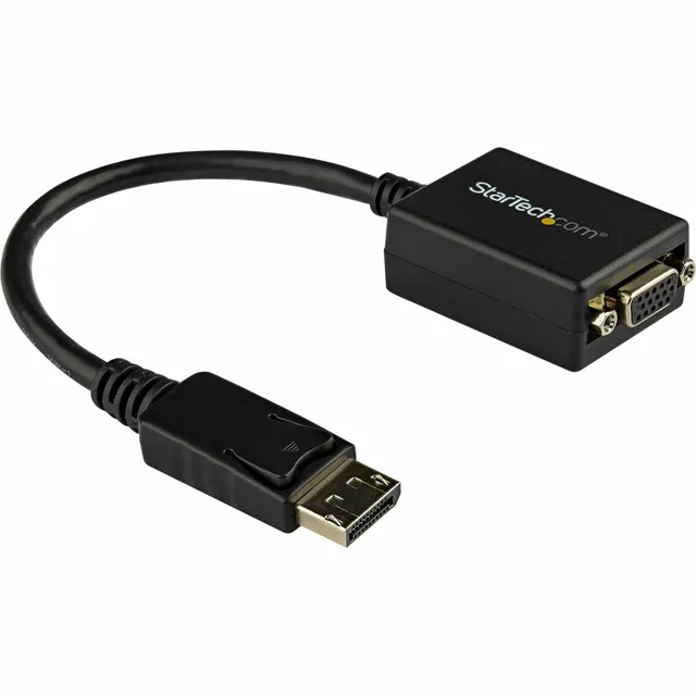 startech-com-dp2vga2-adaptateur-displayport-vers-vga-actif-1080p-22-5-cm image 1