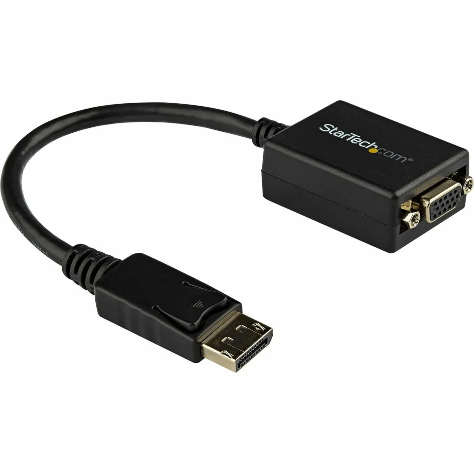startech-com-dp2vga2-adaptateur-displayport-vers-vga-actif-1080p-22-5-cm image 1