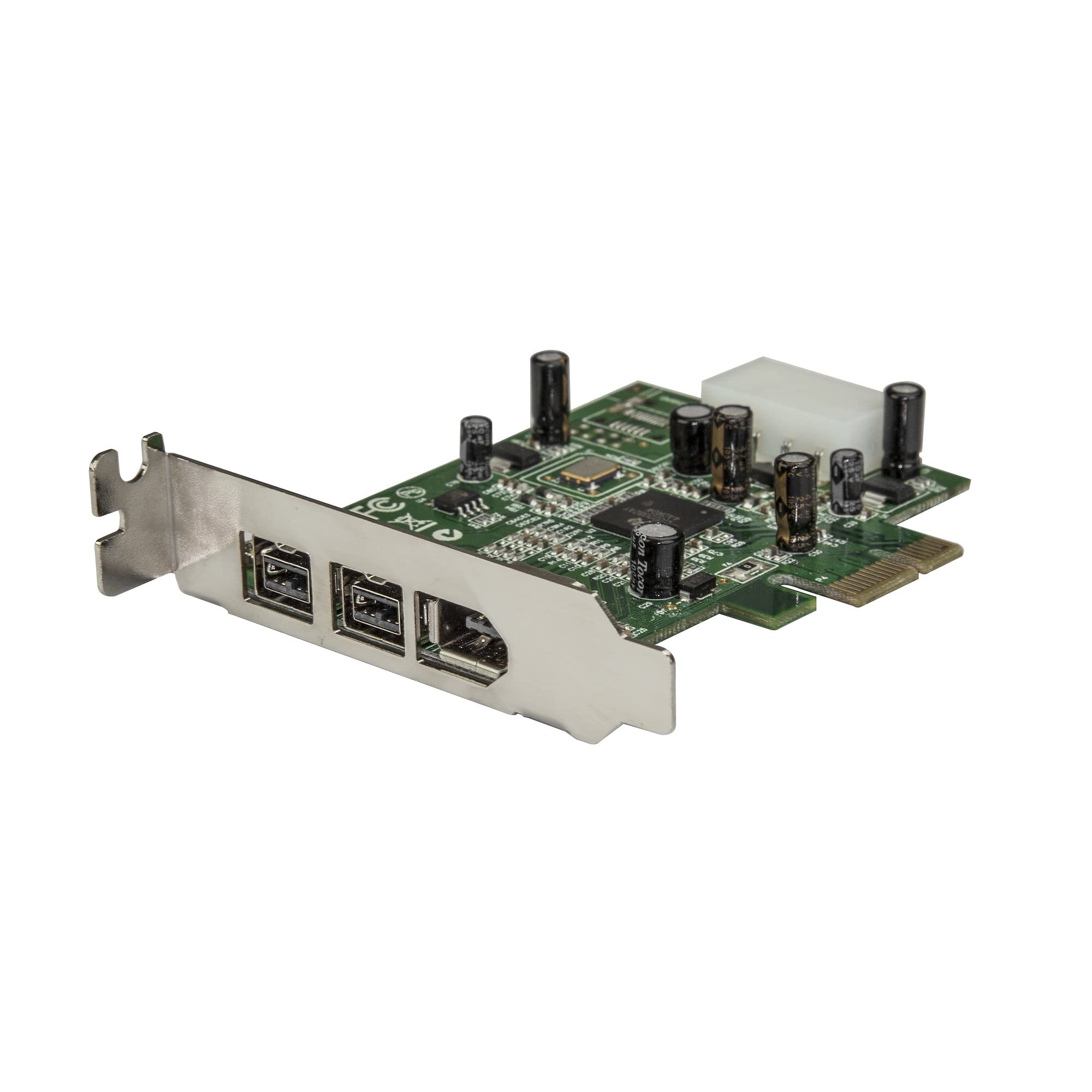 startech-com-carte-pcie-firewire-3-ports-pex1394b3lp-low-profile image 1