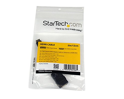 startech-com-hdacfm-adaptateur-mini-hdmi-vers-hdmi-12-7-cm-4k-30hz-noir image 7