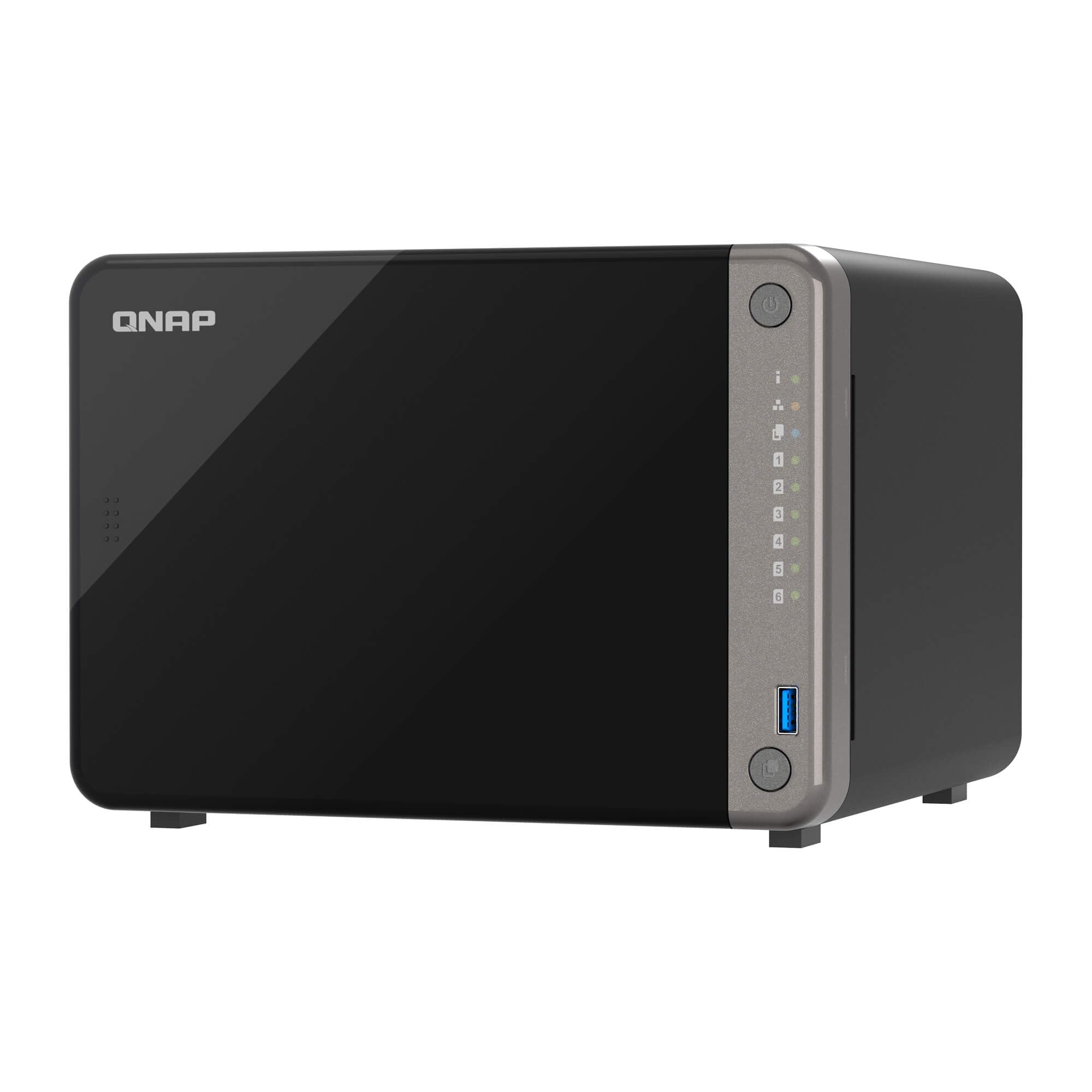 qnap-ts-ai642-serveur-nas-6-baies-sata-6gb-s-arm-8-core-8go-2-5gbe-2x-gbe-pcie-g image 5