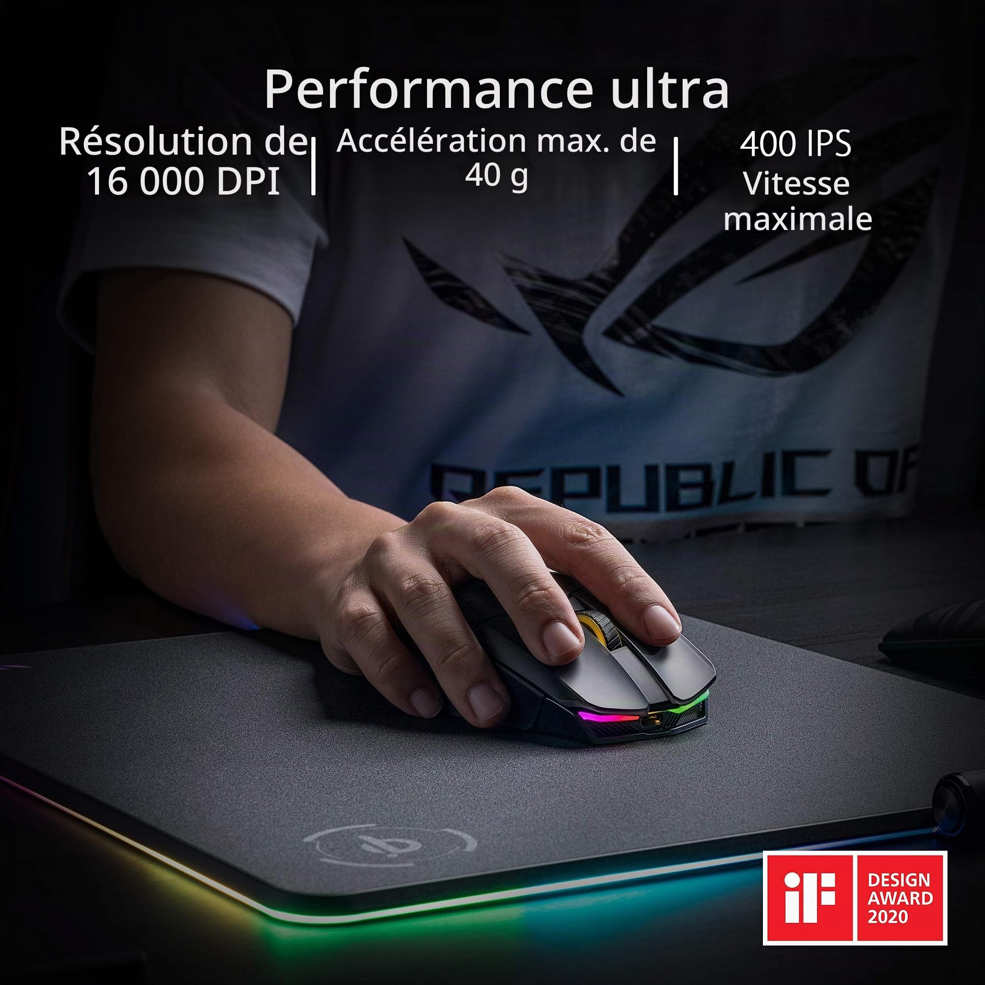 asus-rog-chakram-souris-gaming-sans-fil-qi-16000-dpi-noir-translucide image 3