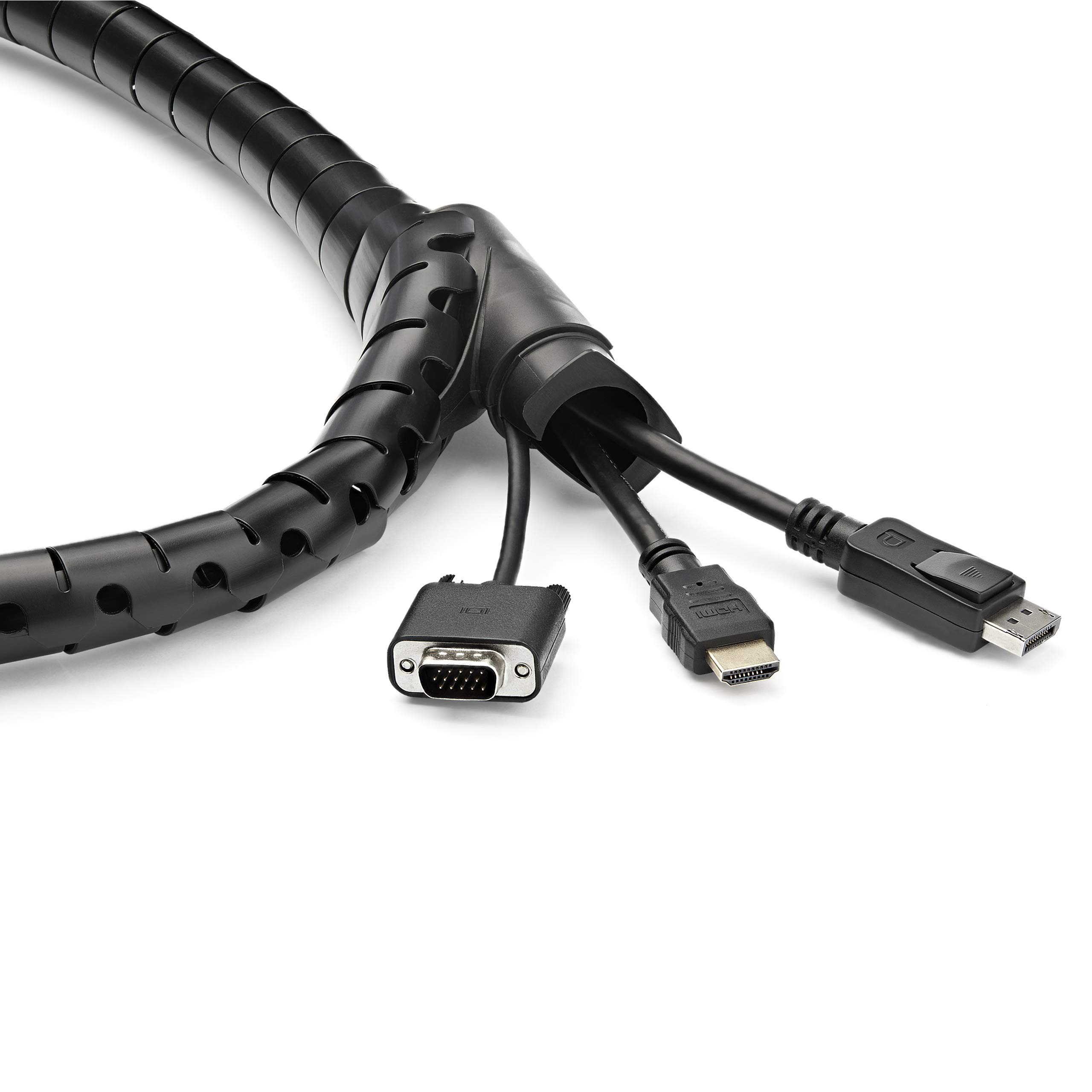 startech-com-cmscoiled4-gaine-spirale-range-c-ble-noire-2-5-m-45-mm image 4