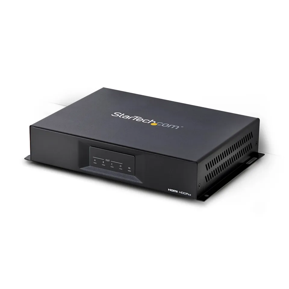 startech-com-st124hdvw-contr-leur-mur-vid-o-2x2-hdmi-4k-60hz-1-entr-e-4-sorties image 1