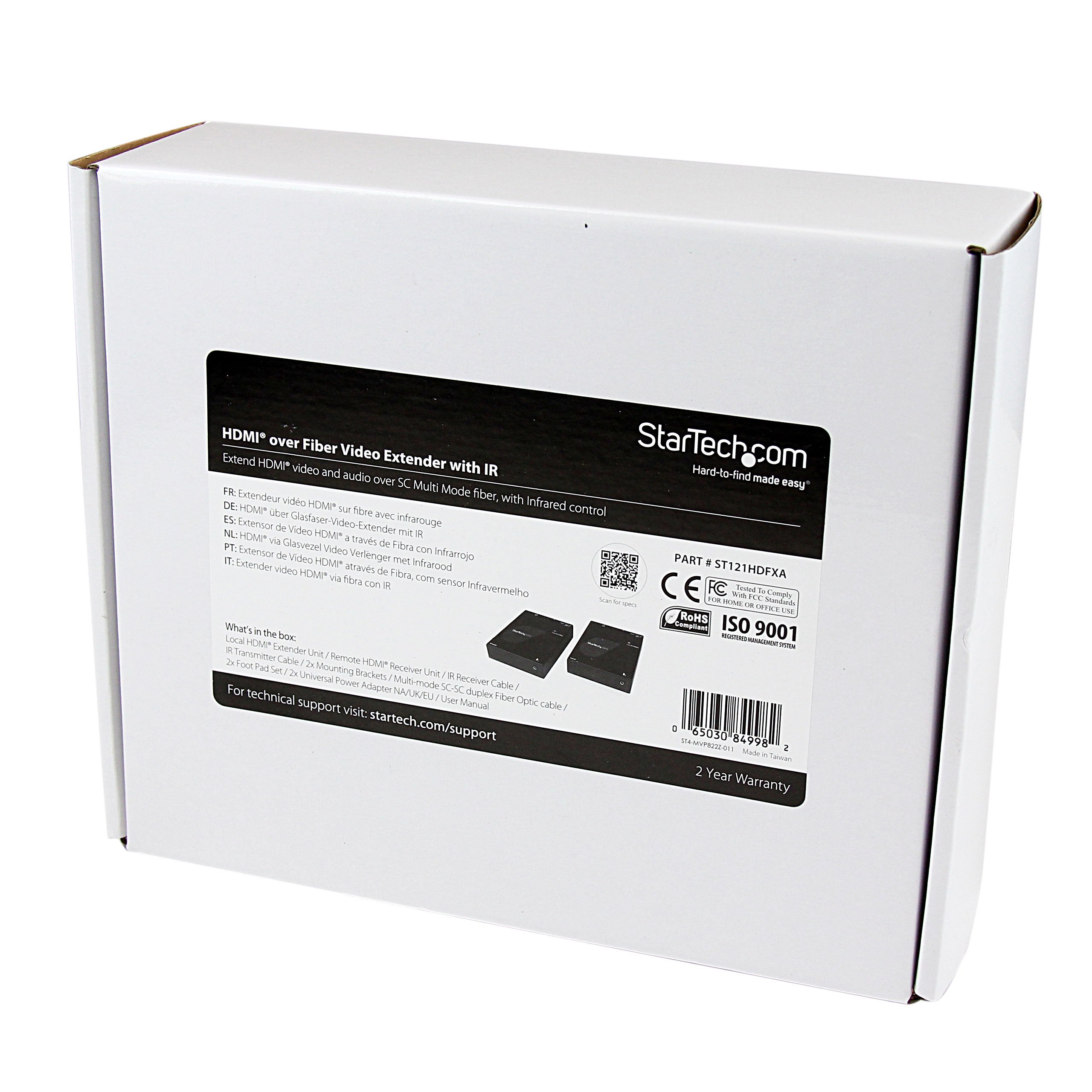 startech-com-extendeur-hdmi-sur-fibre-sc-800-m-ir-1080p-st121hdfxa image 6