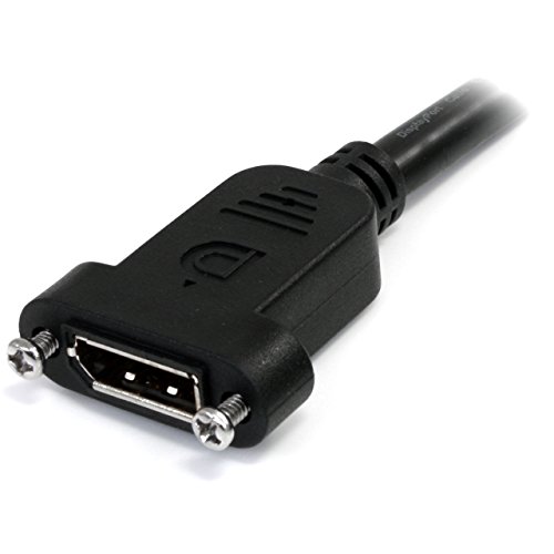 startech-com-c-ble-displayport-montage-sur-panneau-1-m-4k-m-f-blanc image 7