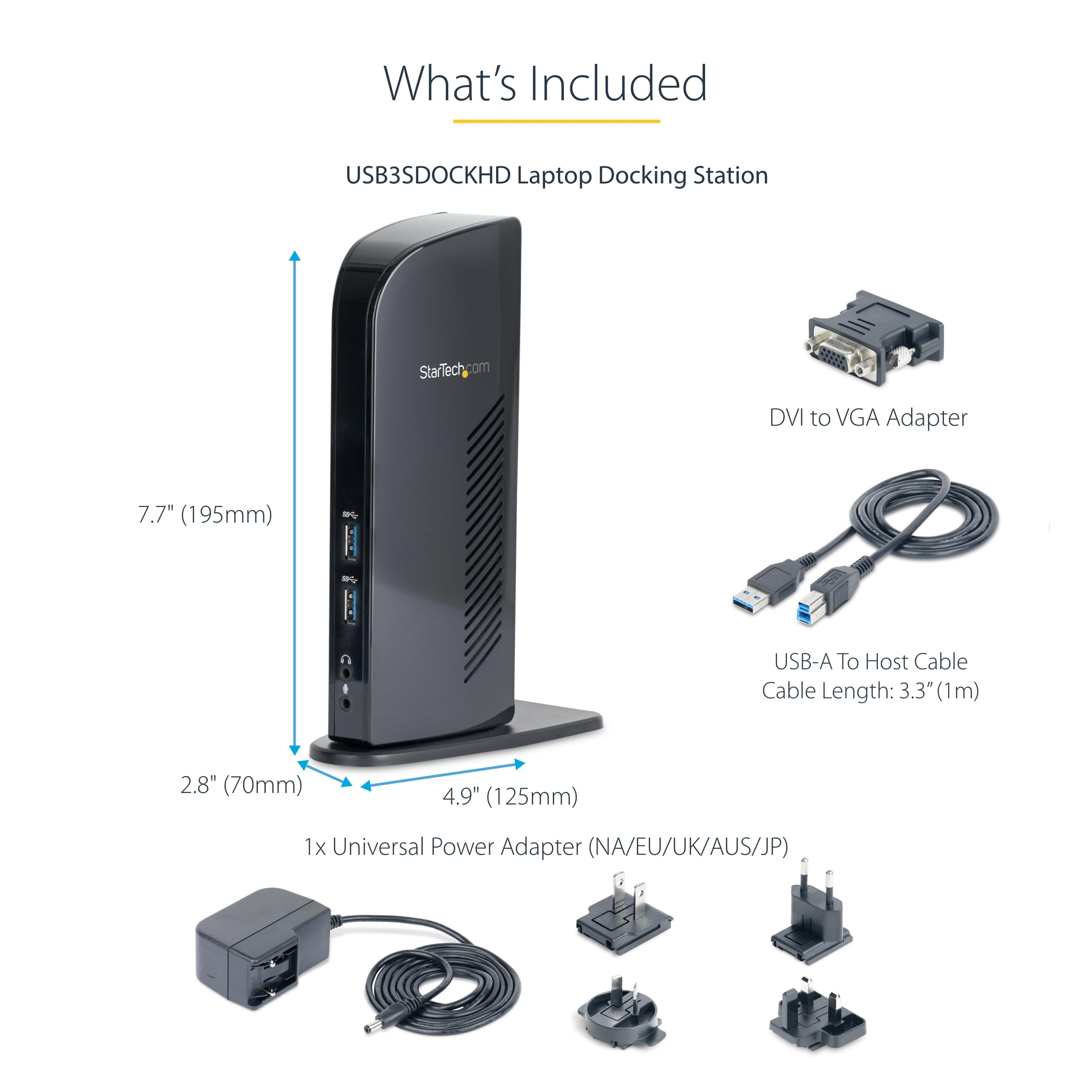 startech-com-dock-usb-a-double-cran-hdmi-dvi-vga-6x-usb-gbe-audio image 6