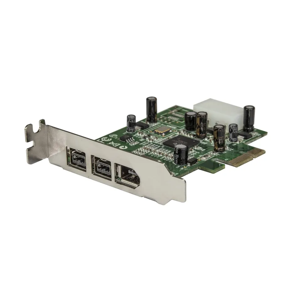 startech-com-carte-pcie-firewire-3-ports-pex1394b3lp-low-profile image 1