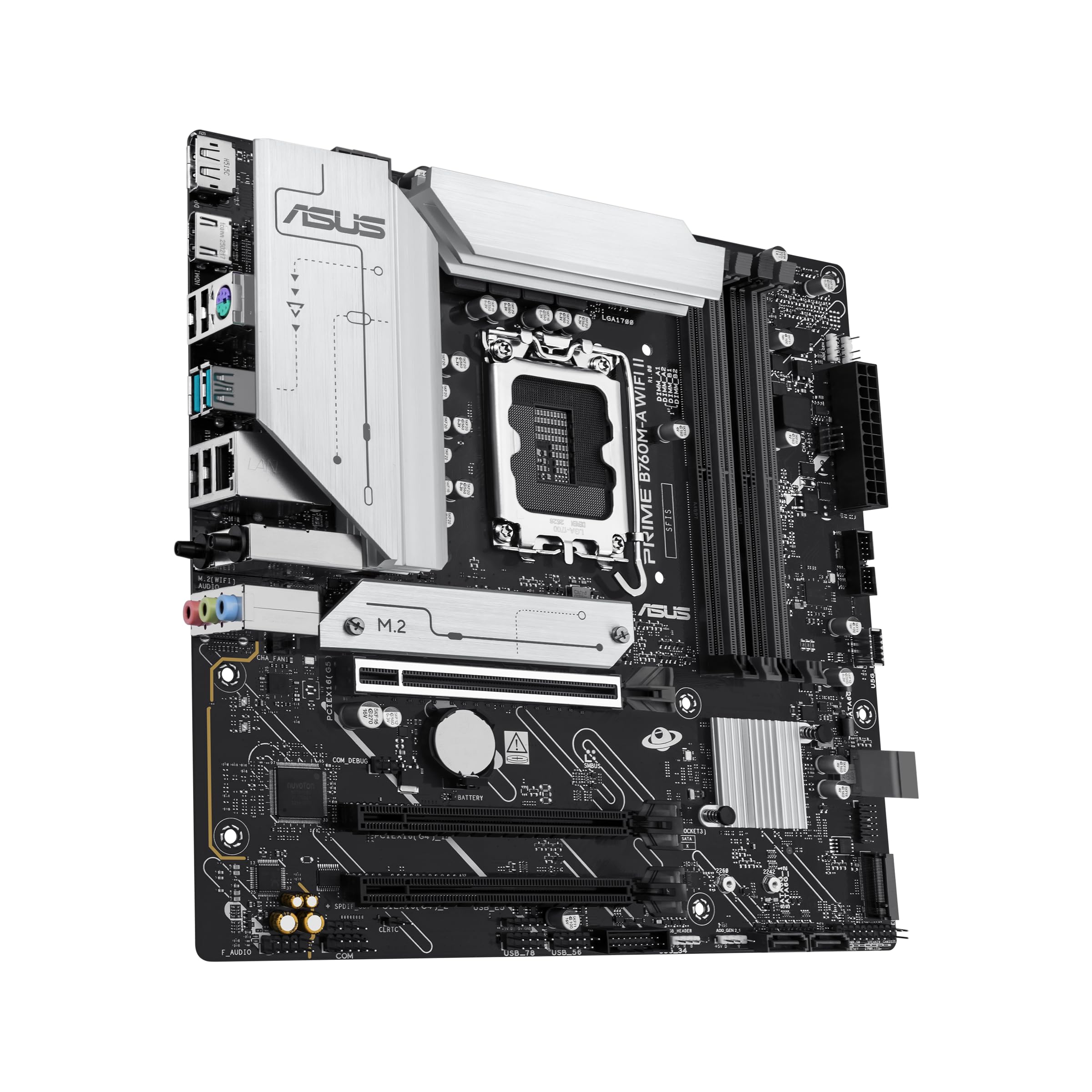 asus-rog-prime-b760m-a-wifi-ii-carte-m-re-micro-atx-lga-1700-ddr5-pcie-5-0 image 2