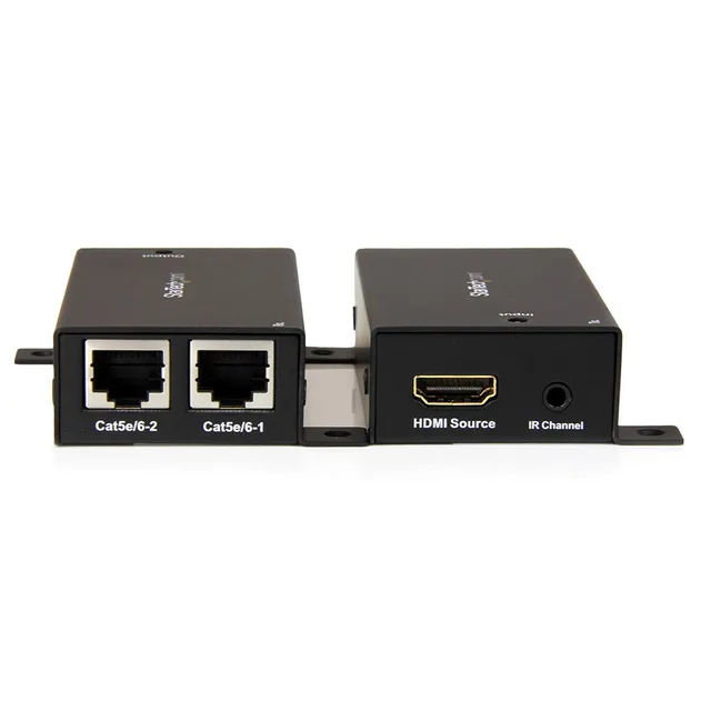 startech-com-pm1115xx-series-extendeur-hdmi-sur-double-cat5-cat6-1080p-30-m-ir image 1
