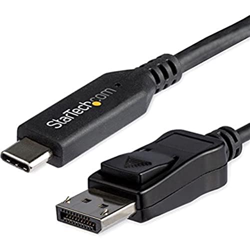 startech-com-cdp2dp146b-c-ble-usb-c-vers-displayport-1-4-1-8m-8k-60hz-noir image 3