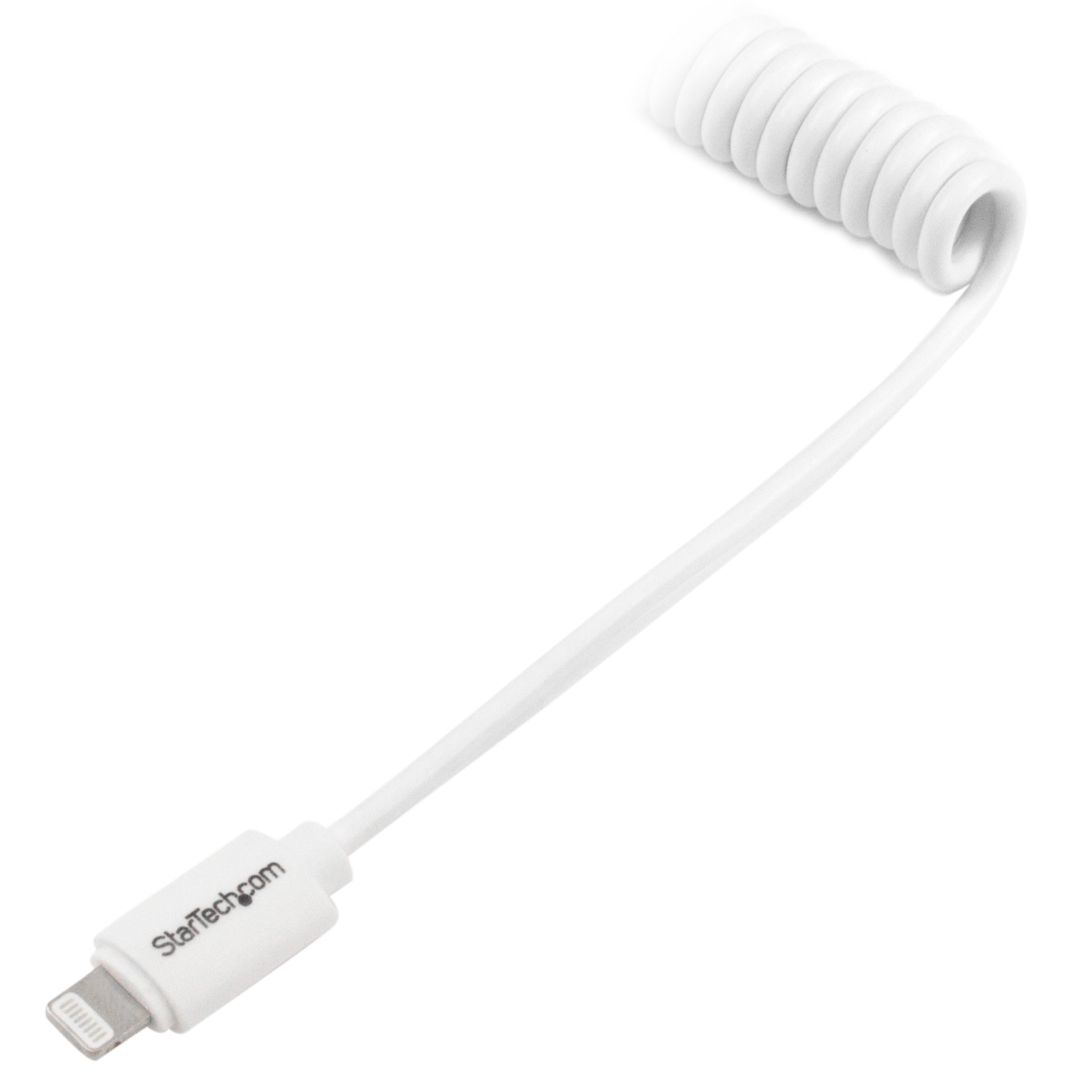 startech-com-c-ble-apple-lightning-vers-usb-spiral-30-cm-blanc-m-m image 4