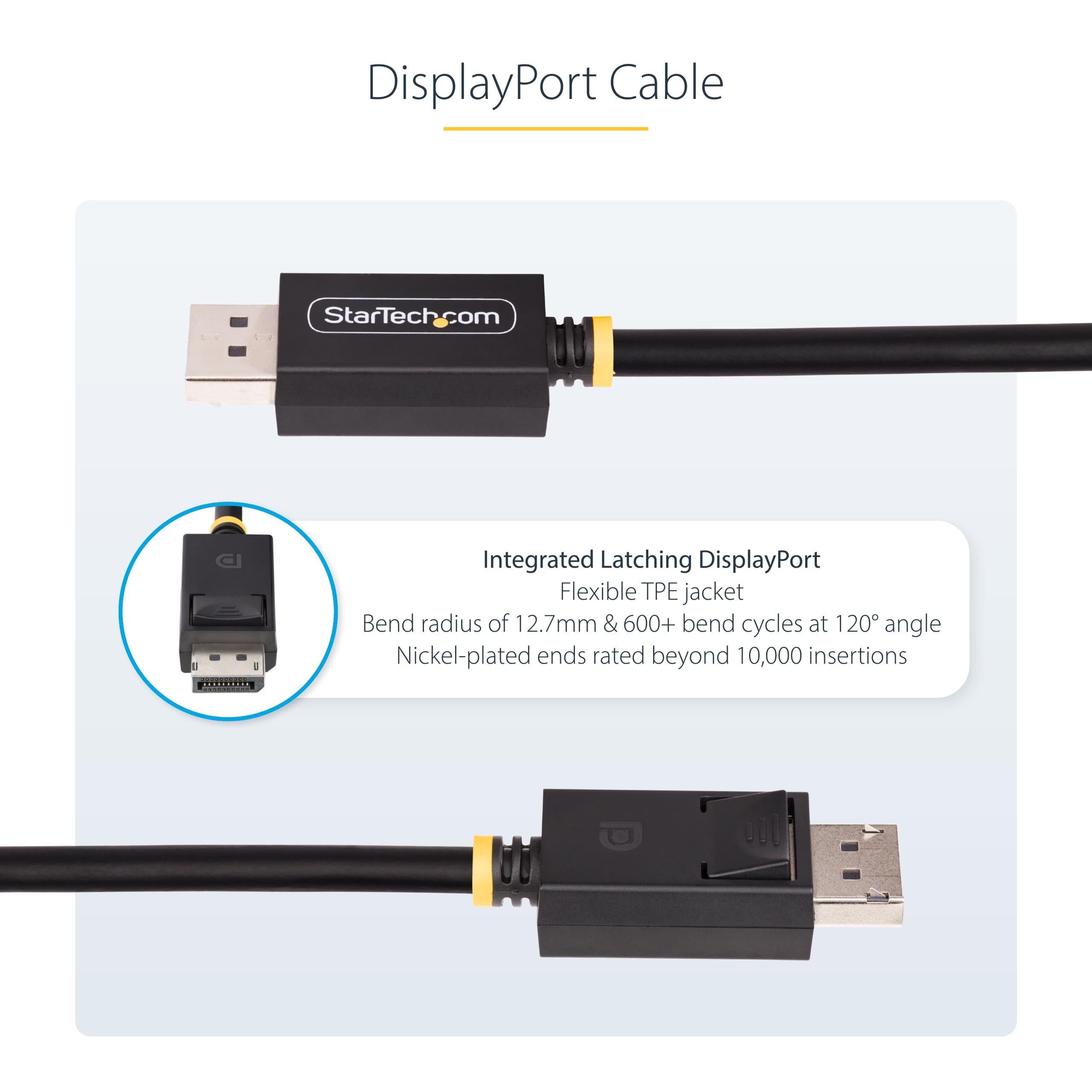 startech-com-c-ble-displayport-2-1-vesa-dp40-1-8-m-8k-60hz-noir image 4