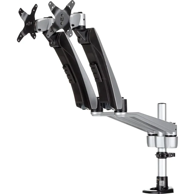 startech-com-armdual30-support-bureau-bras-articul-2-crans-30-argent image 1