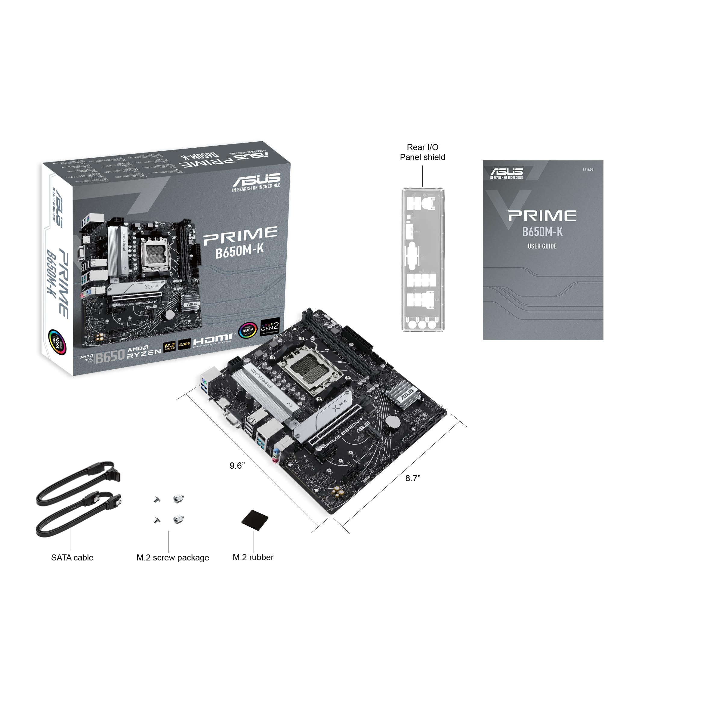asus-prime-b650m-k-carte-m-re-micro-atx-am5-b650-ddr5-pcie-5-0-2-5gbe image 4