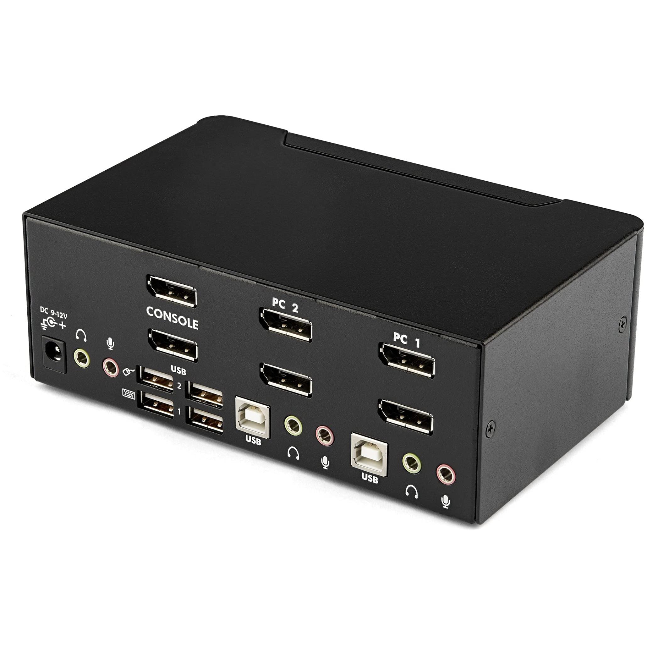 startech-com-switch-kvm-displayport-2-ports-double-cran-2560x1600-hub-usb-audio image 4