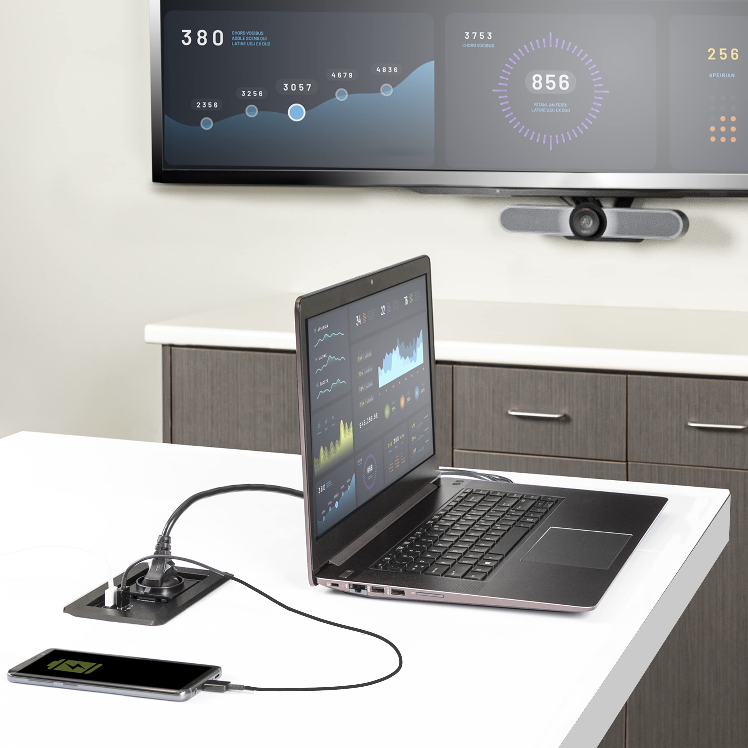 startech-com-module-hub-de-charge-1x-secteur-2x-usb-a-montage-table image 7