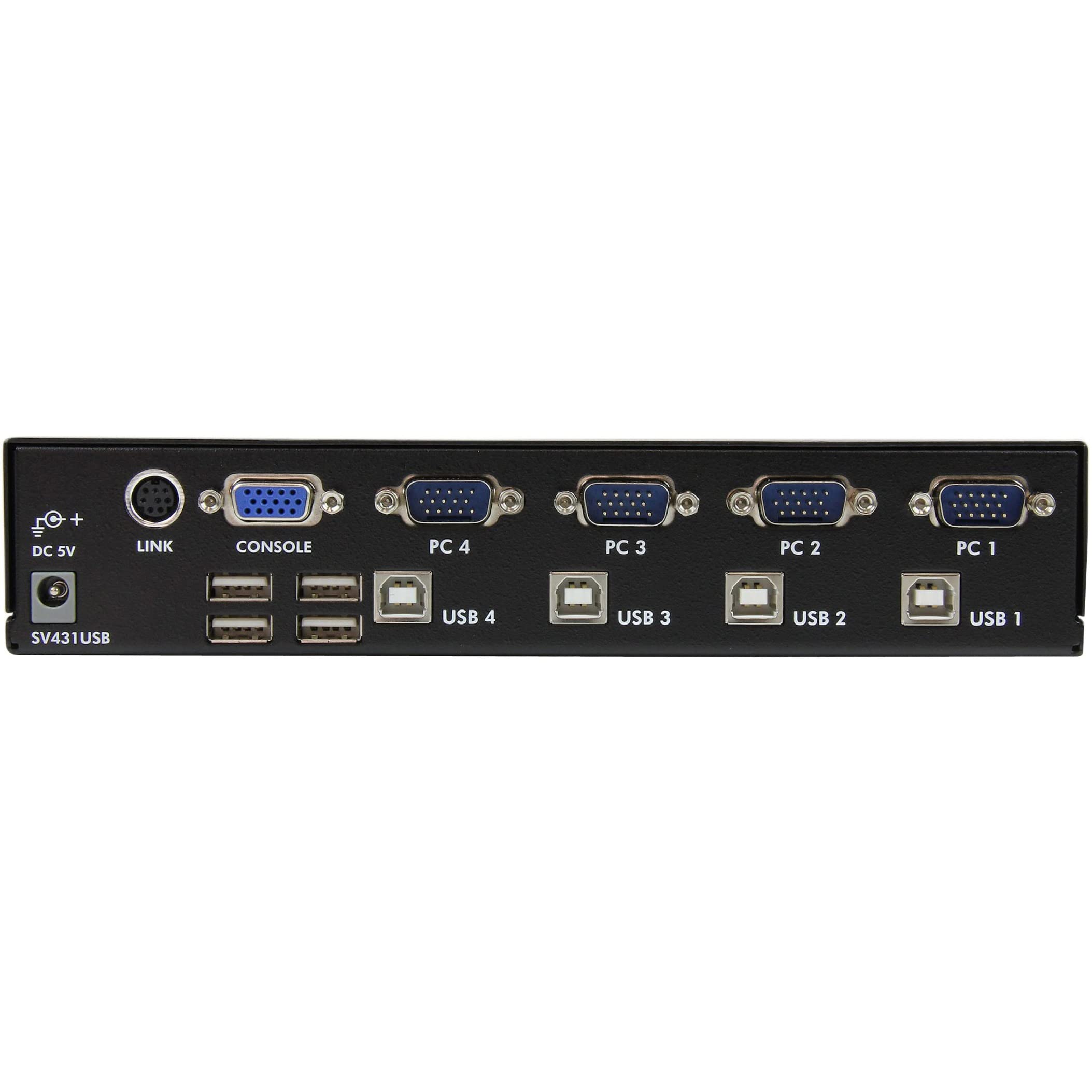 startech-com-sv431usb-switch-kvm-usb-vga-4-ports-rack-1u image 3