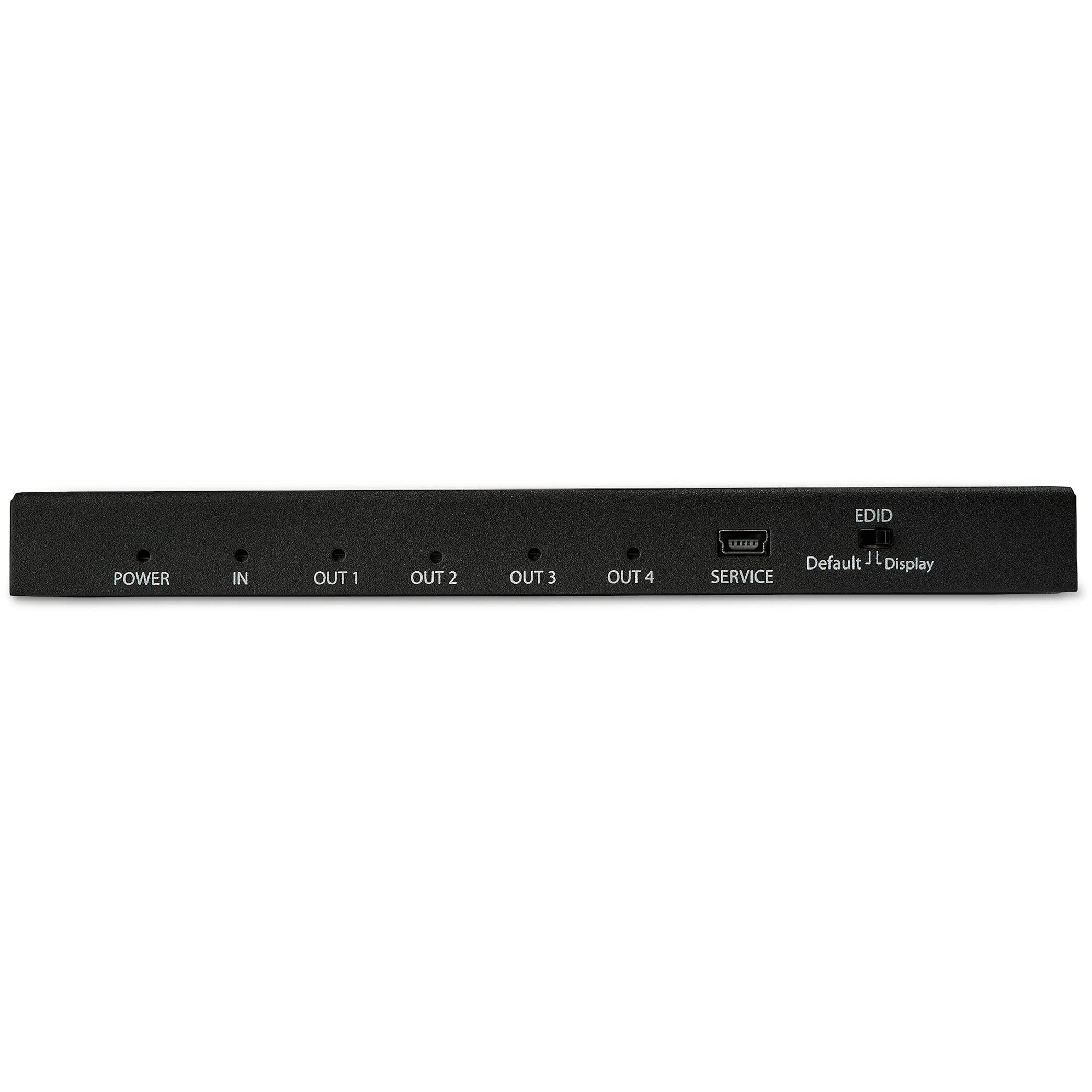 startech-com-st12mhdlan-r-partiteur-hdmi-1-vers-4-4k-60hz-hdmi-2-0b-hdr image 2