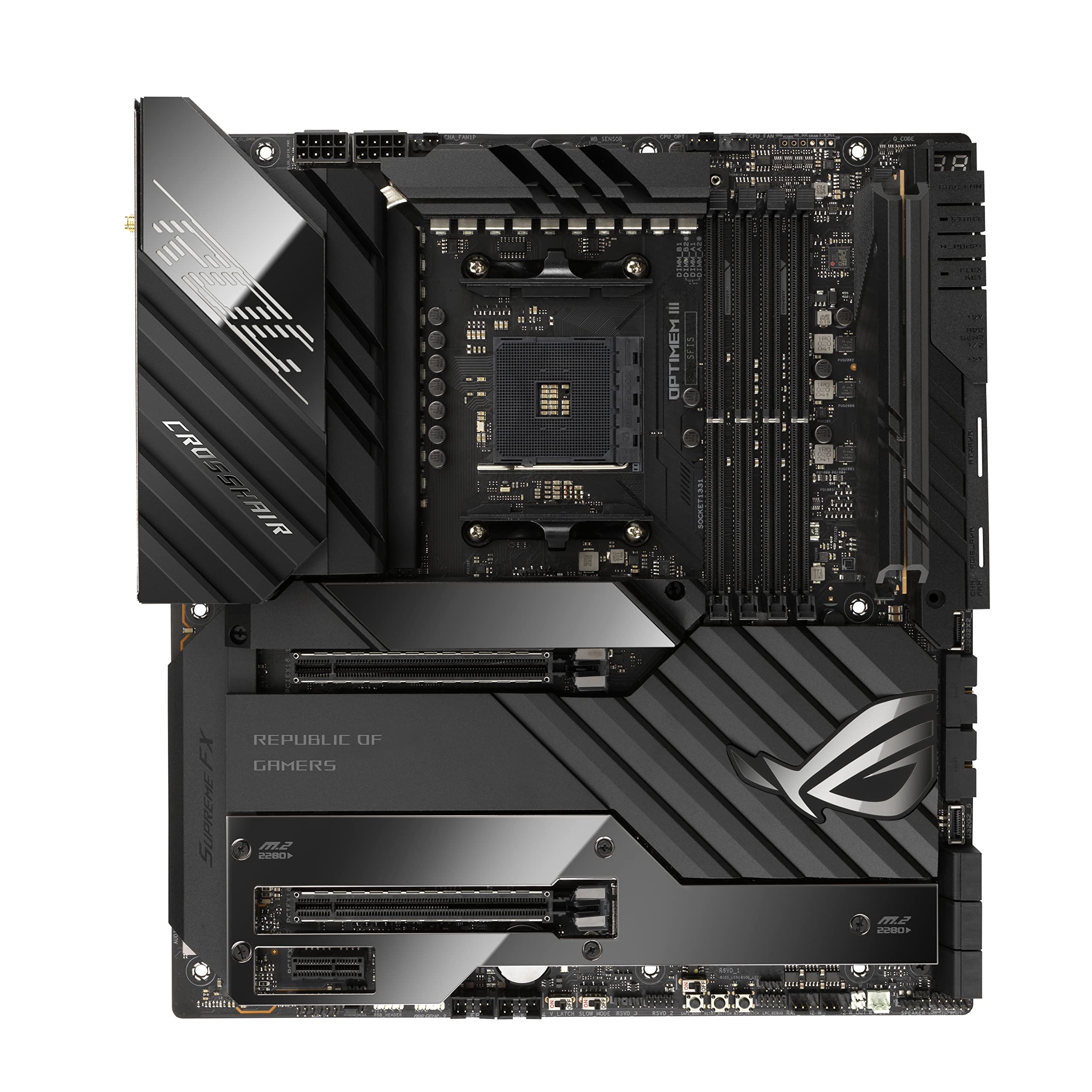 asus-rog-crosshair-viii-extreme-carte-m-re-am4-e-atx-ryzen image 1