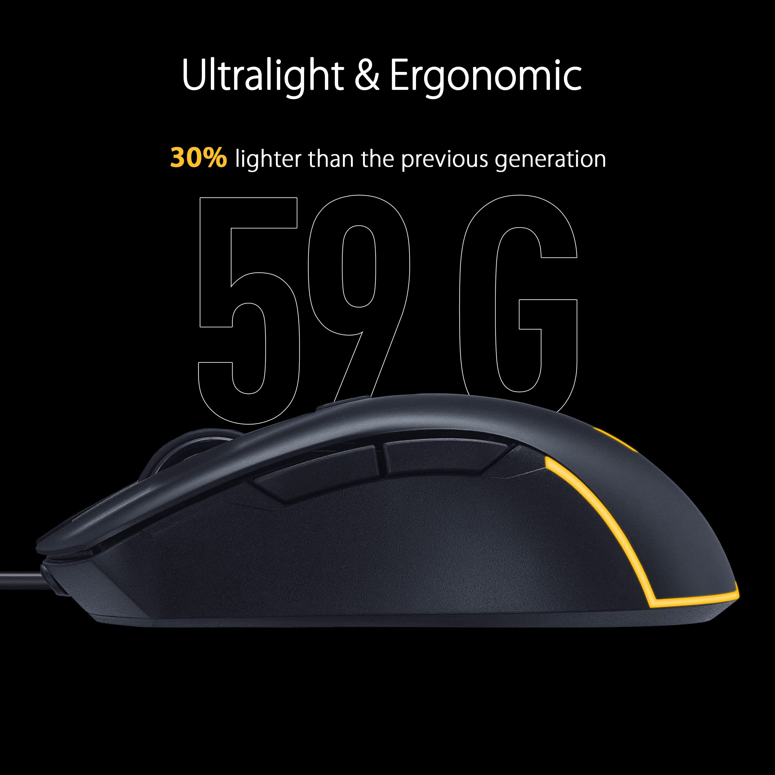 asus-rog-tuf-gaming-m3-gen-ii-souris-gamer-filaire-59g-8000-dpi image 2
