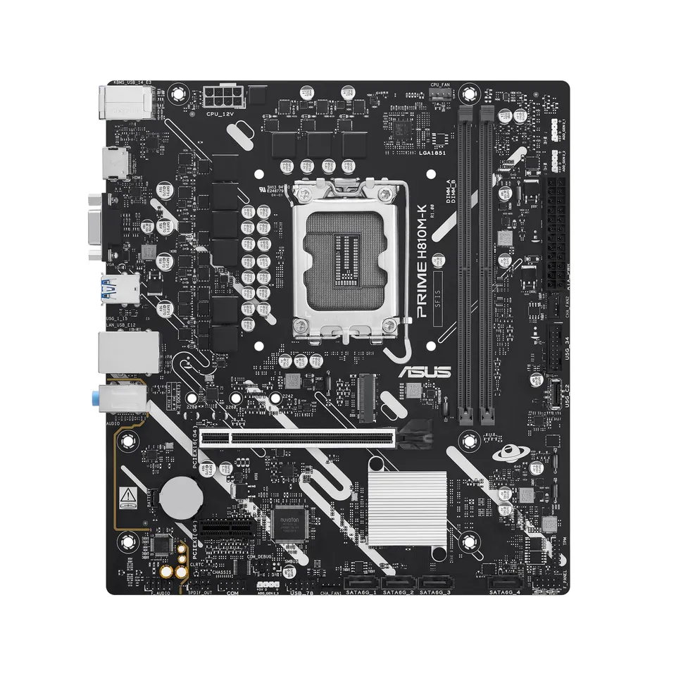 asus-rog-prime-h810m-k-carte-m-re-micro-atx-lga-1851-ddr5 image 1