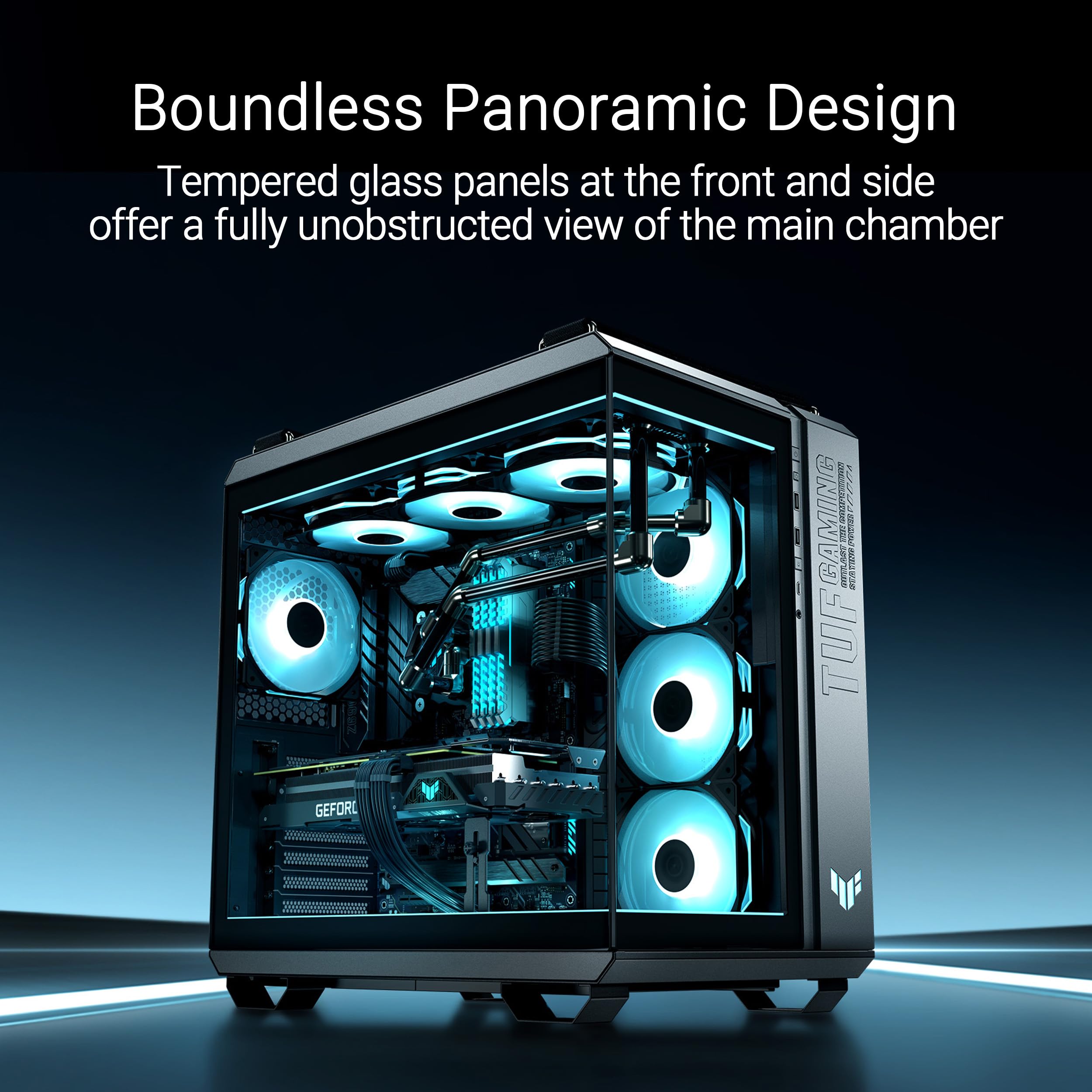 asus-rog-tuf-gaming-gt502-horizon-argb-bo-tier-pc-gaming-atx-mi-tour-panoramique image 3