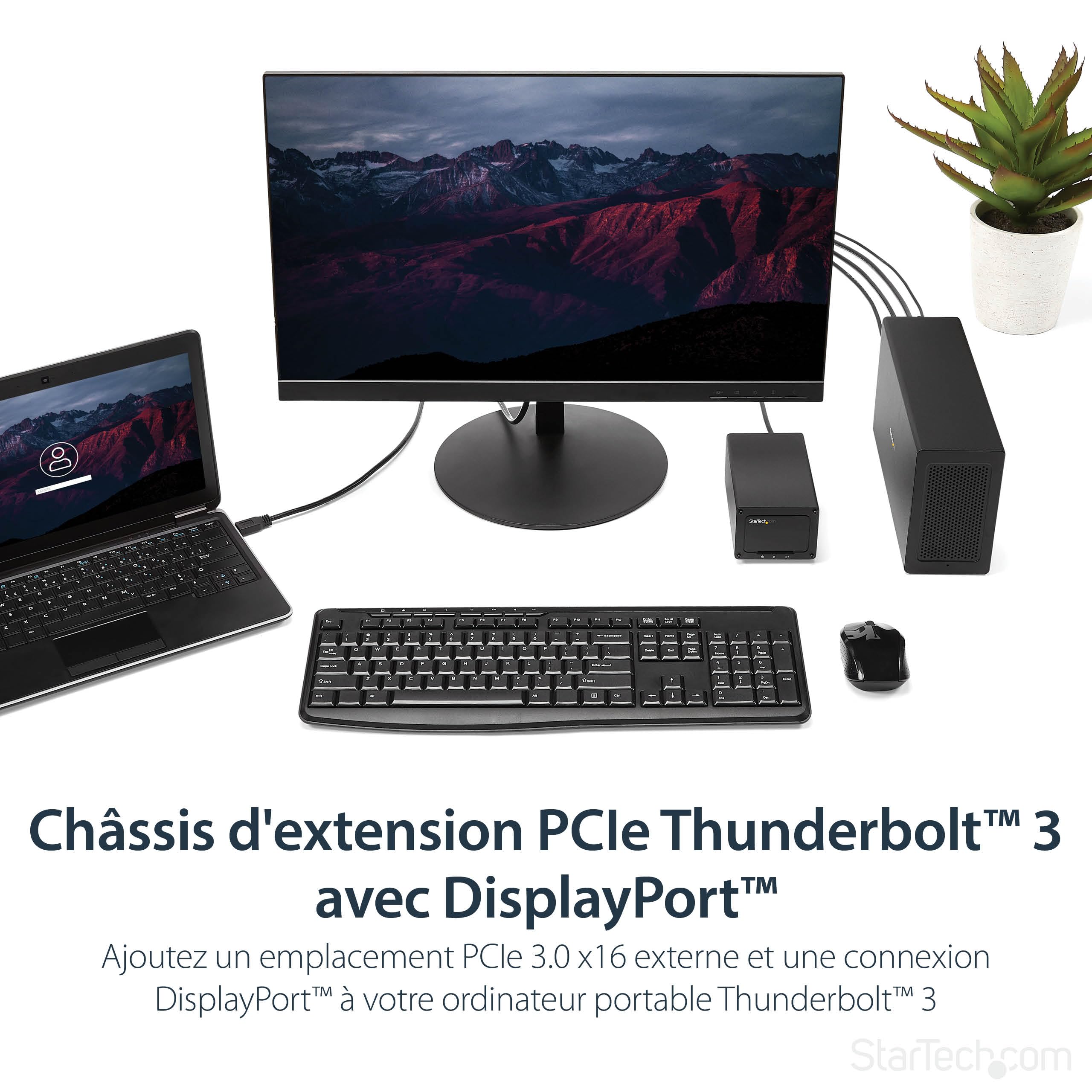 startech-com-tb31pciex16-ch-ssis-d-extension-thunderbolt-3-vers-pcie-x16 image 2