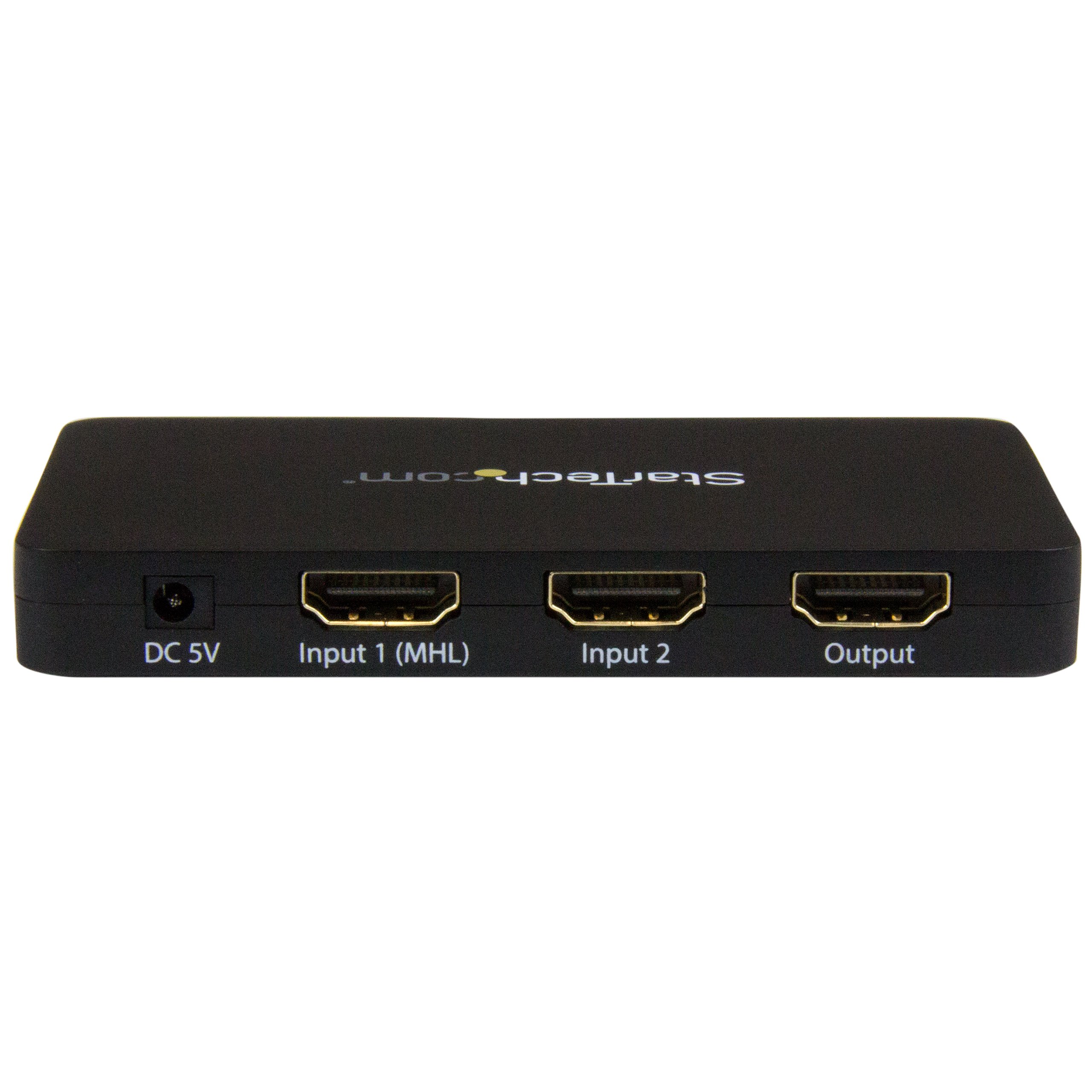 startech-com-vs221hd4k-switch-hdmi-2-ports-4k-30hz-avec-mhl-aluminium image 3