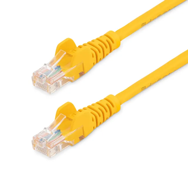 startech-com-c-ble-r-seau-utp-cat5e-rj45-jaune-3-05-m-45patch10yl image 1