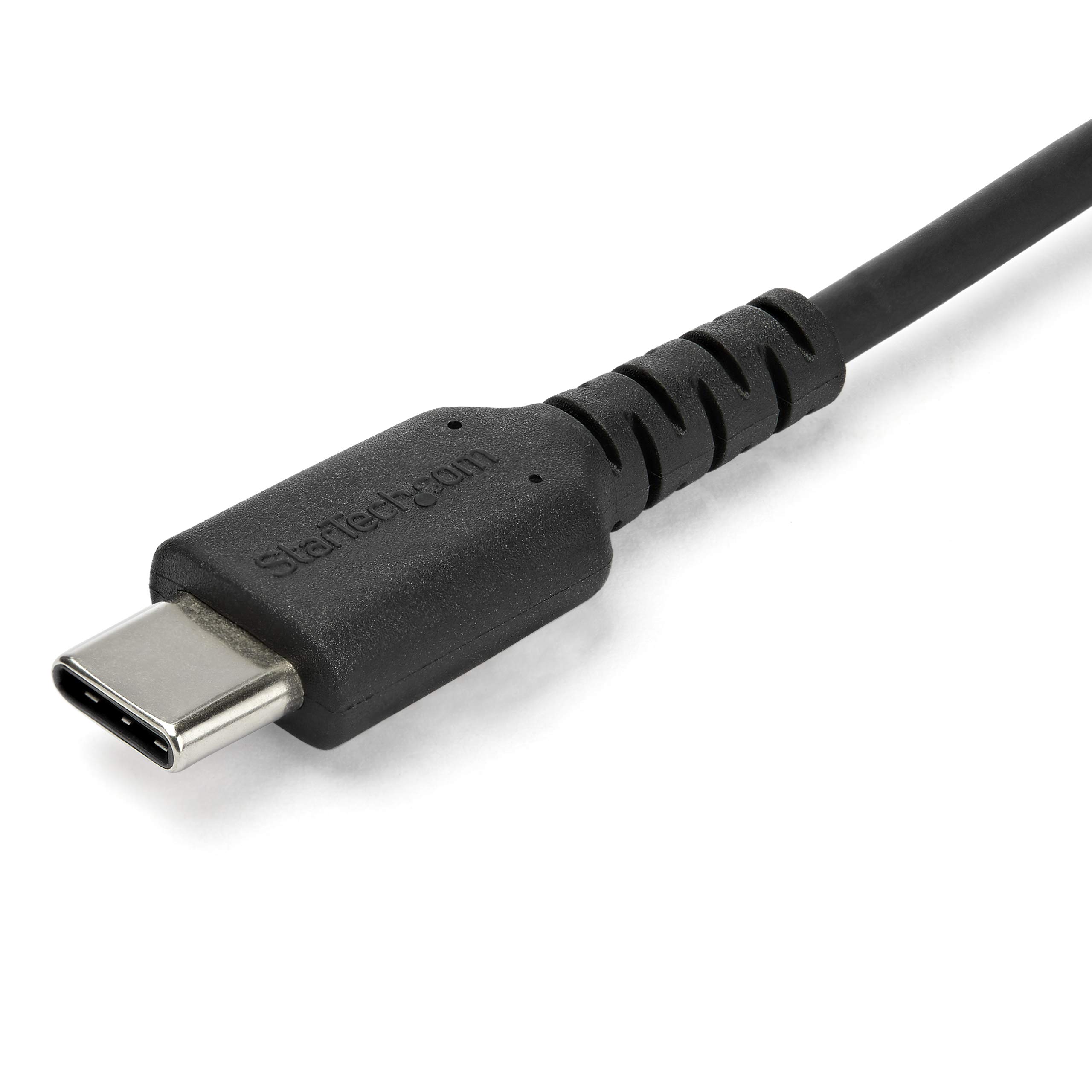 startech-com-c-ble-usb-a-vers-usb-c-2m-charge-3a-robuste-noir image 2