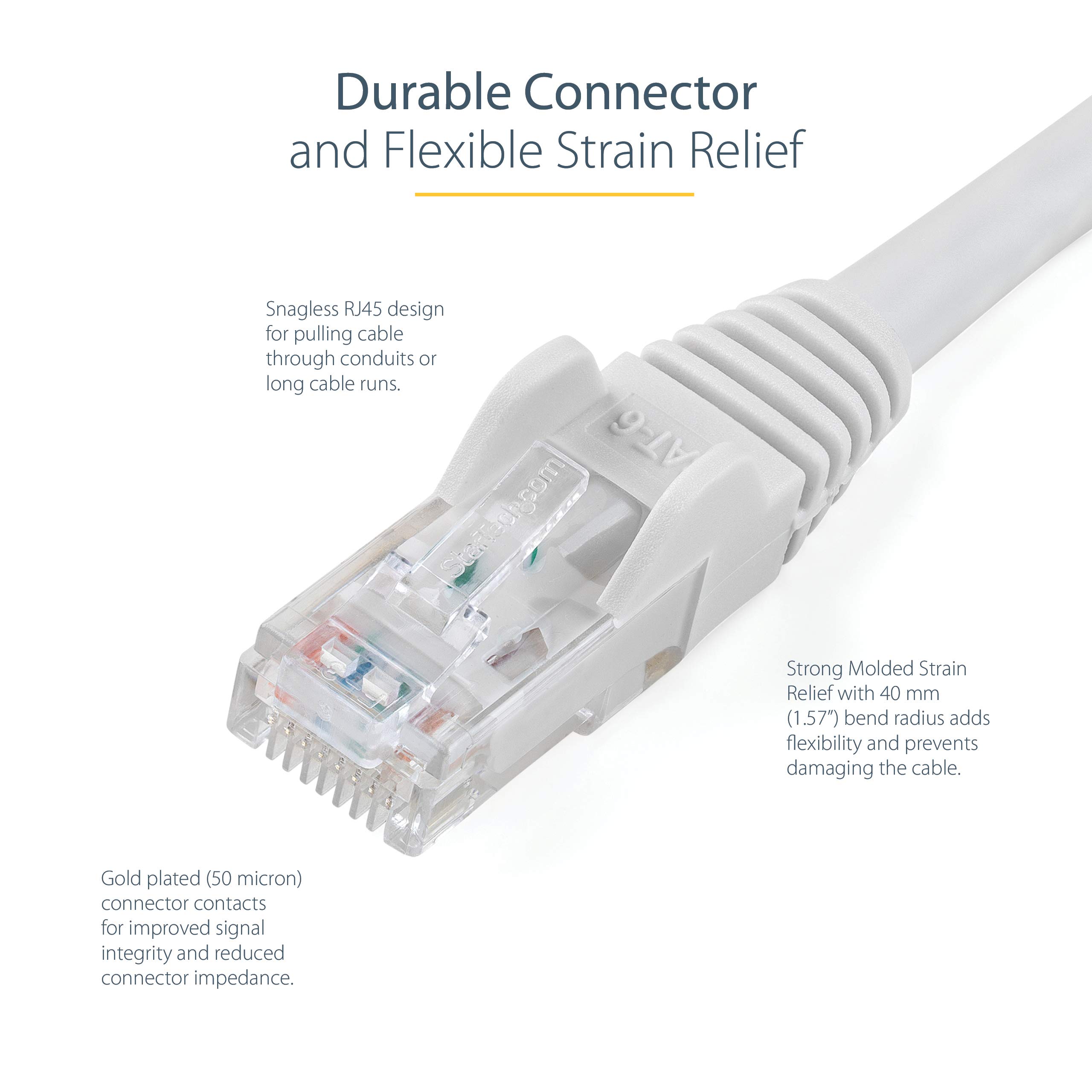 startech-com-c-ble-r-seau-utp-cat-6-blanc-3-m-sans-accroc image 3