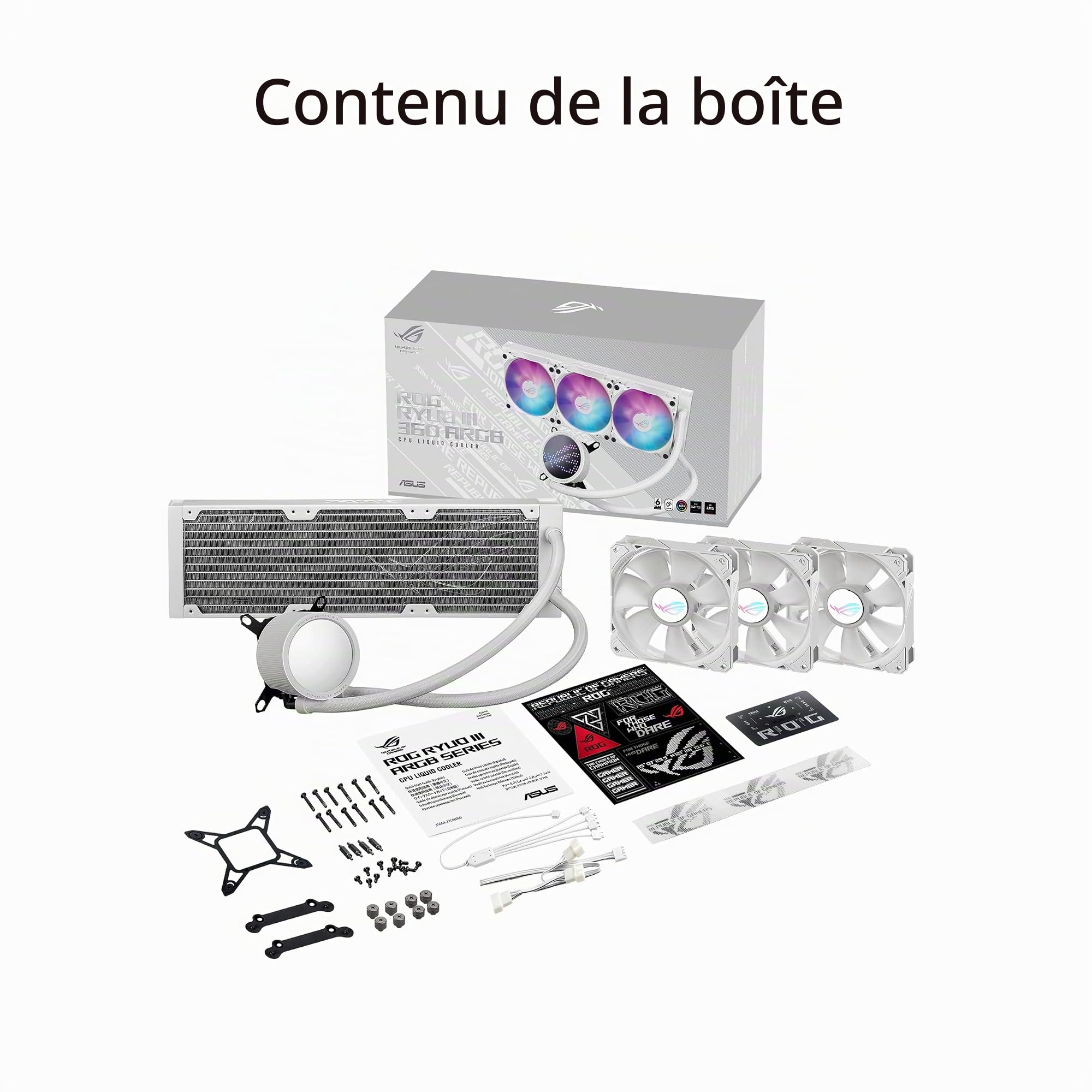 asus-rog-ryuo-iii-360-white-edition-refroidisseur-liquide-cpu-aio-360mm-anime-ma image 5