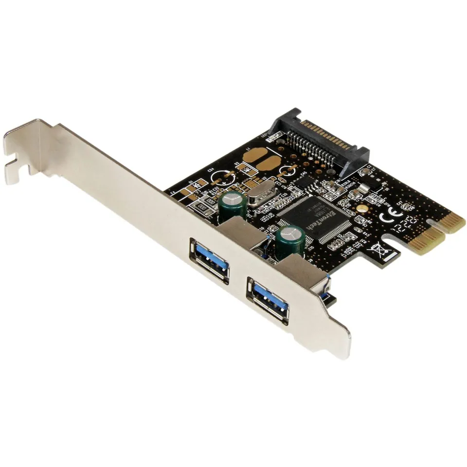 startech-com-pexusb3s23-carte-pcie-2-ports-usb-3-0-5gbps-avec-alimentation-sata image 1