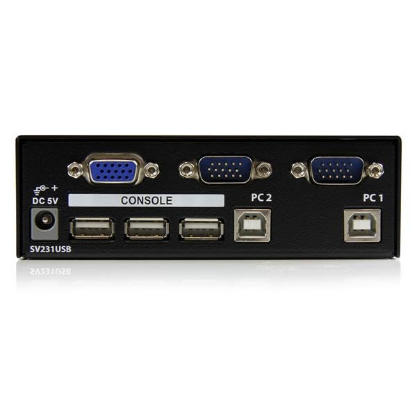 startech-com-sv231usbgb-switch-kvm-usb-vga-2-ports-avec-c-bles image 5