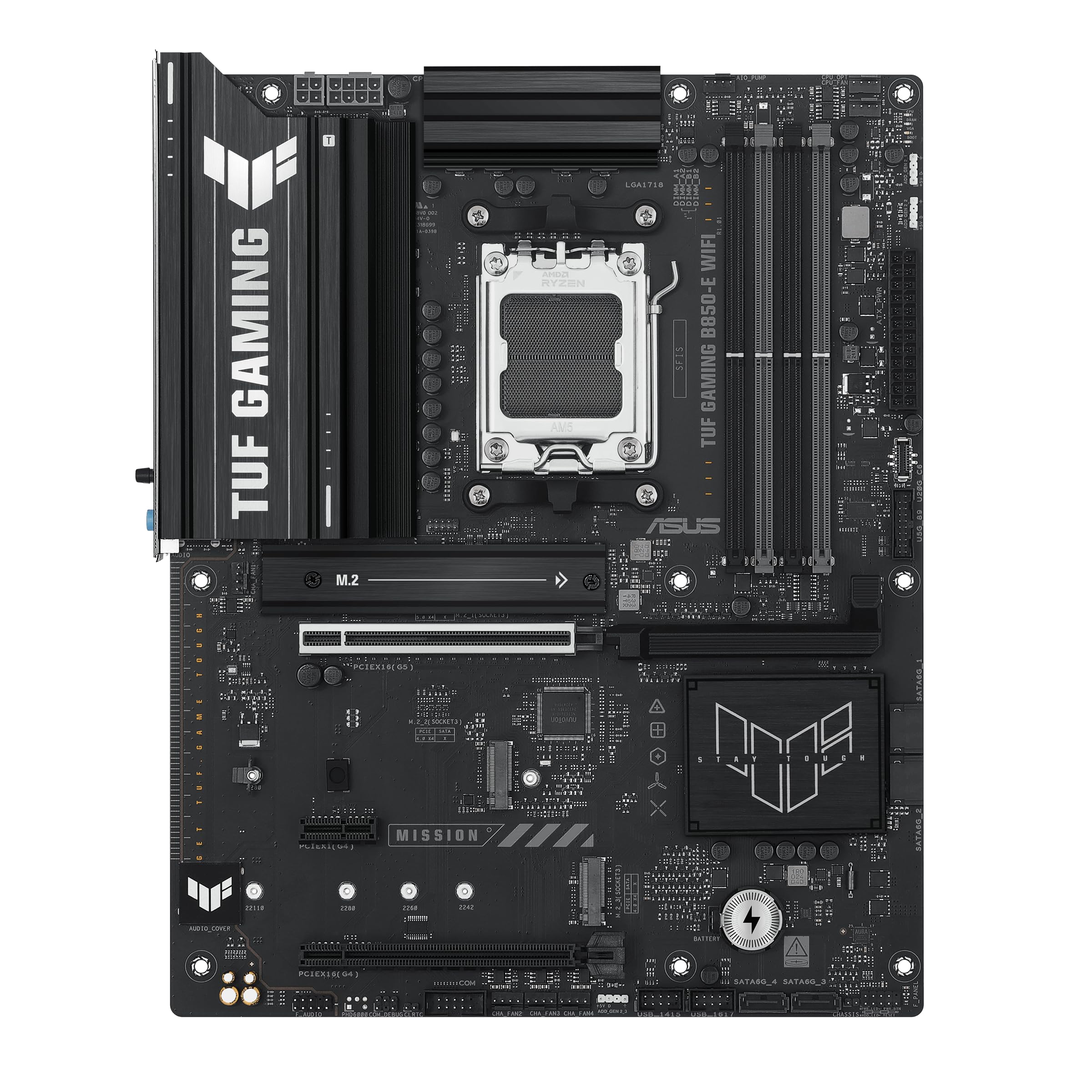 asus-rog-tuf-gaming-b850-e-wifi-carte-m-re-amd-atx-socket-am5 image 2