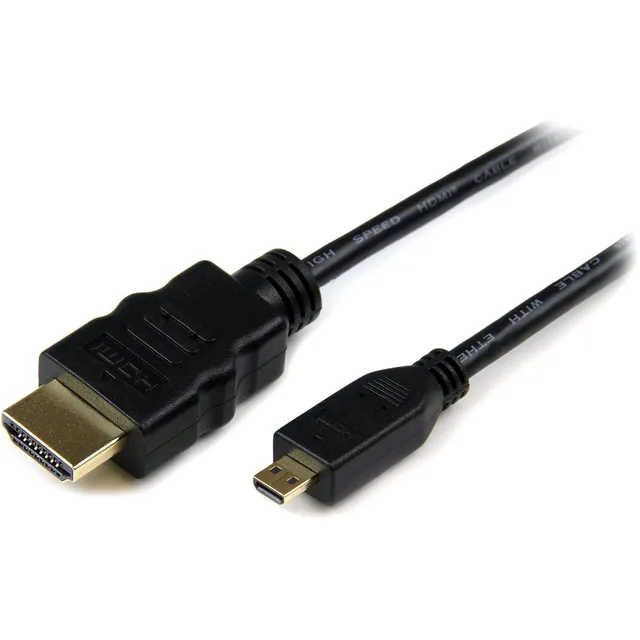 startech-com-hdadmm3m-c-ble-micro-hdmi-vers-hdmi-3m-4k image 1