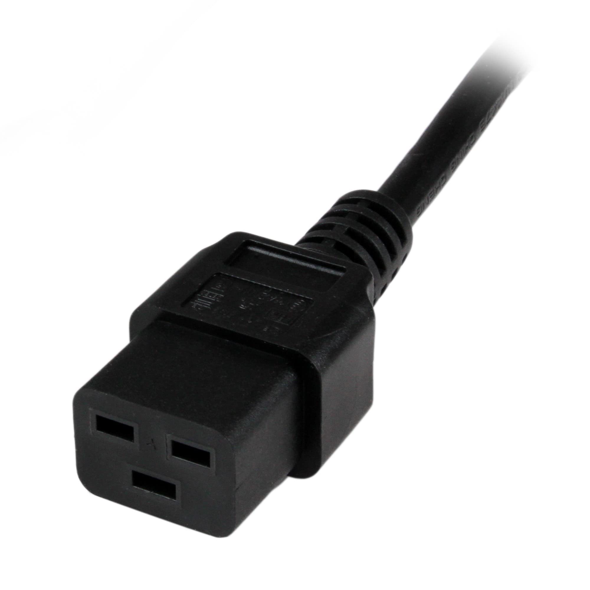 startech-com-pxteuc192m-cordon-alimentation-pc-eu-schuko-vers-c19-2m-16a image 4
