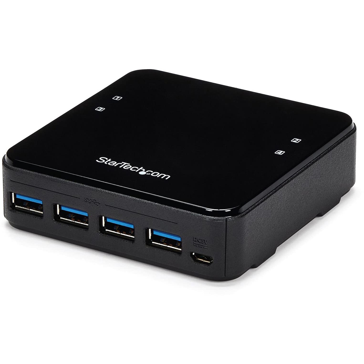 startech-com-hbs304a24a-switch-partage-usb-3-0-4x4-5gbps-commutateur-p-riph-riqu image 1