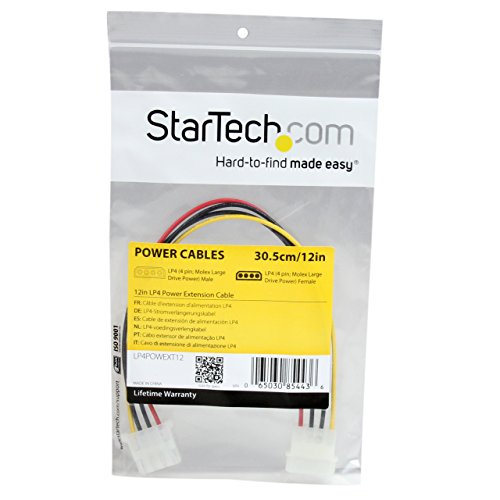 startech-com-lp4powext12-c-ble-extension-alimentation-molex-lp4-30cm image 8