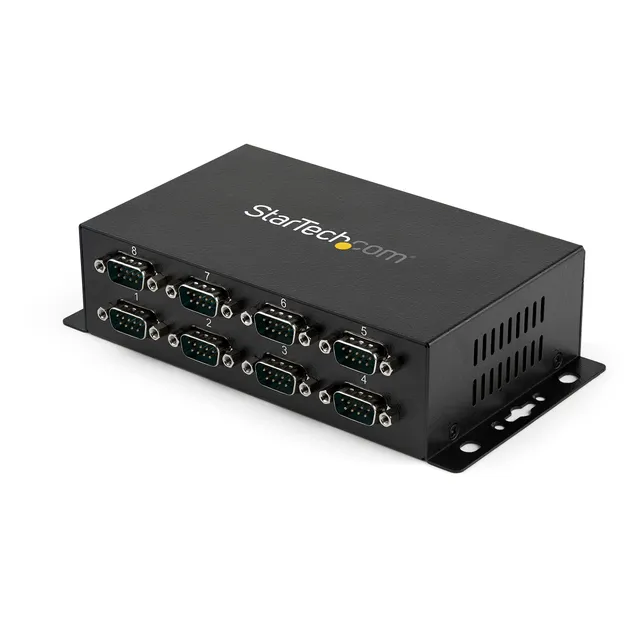 startech-com-icusb2328i-adaptateur-usb-vers-s-rie-rs232-8-ports-rail-din image 1