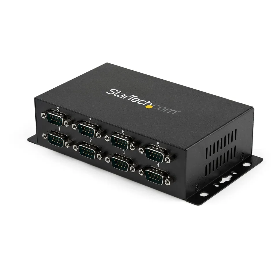 startech-com-icusb2328i-adaptateur-usb-vers-s-rie-rs232-8-ports-rail-din image 1