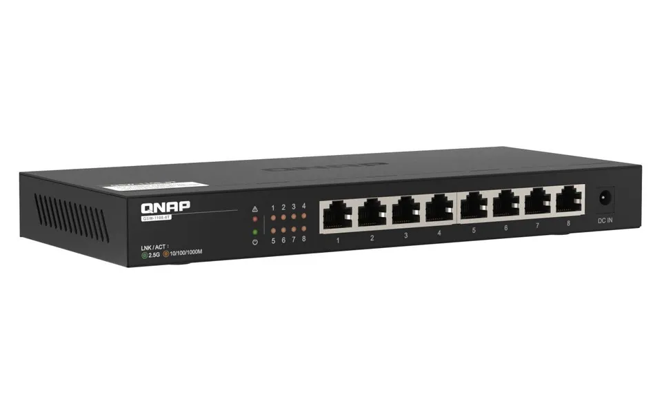qnap-qsw-1108-8t-switch-non-manag-8-ports-2-5gbe image 1