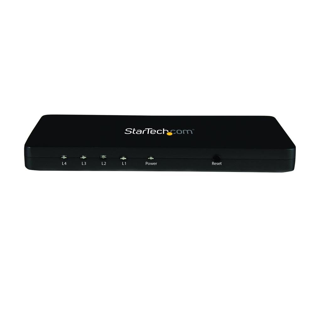 startech-com-st124hd4k-r-partiteur-hdmi-1-vers-4-4k-30hz-audio-7-1 image 1